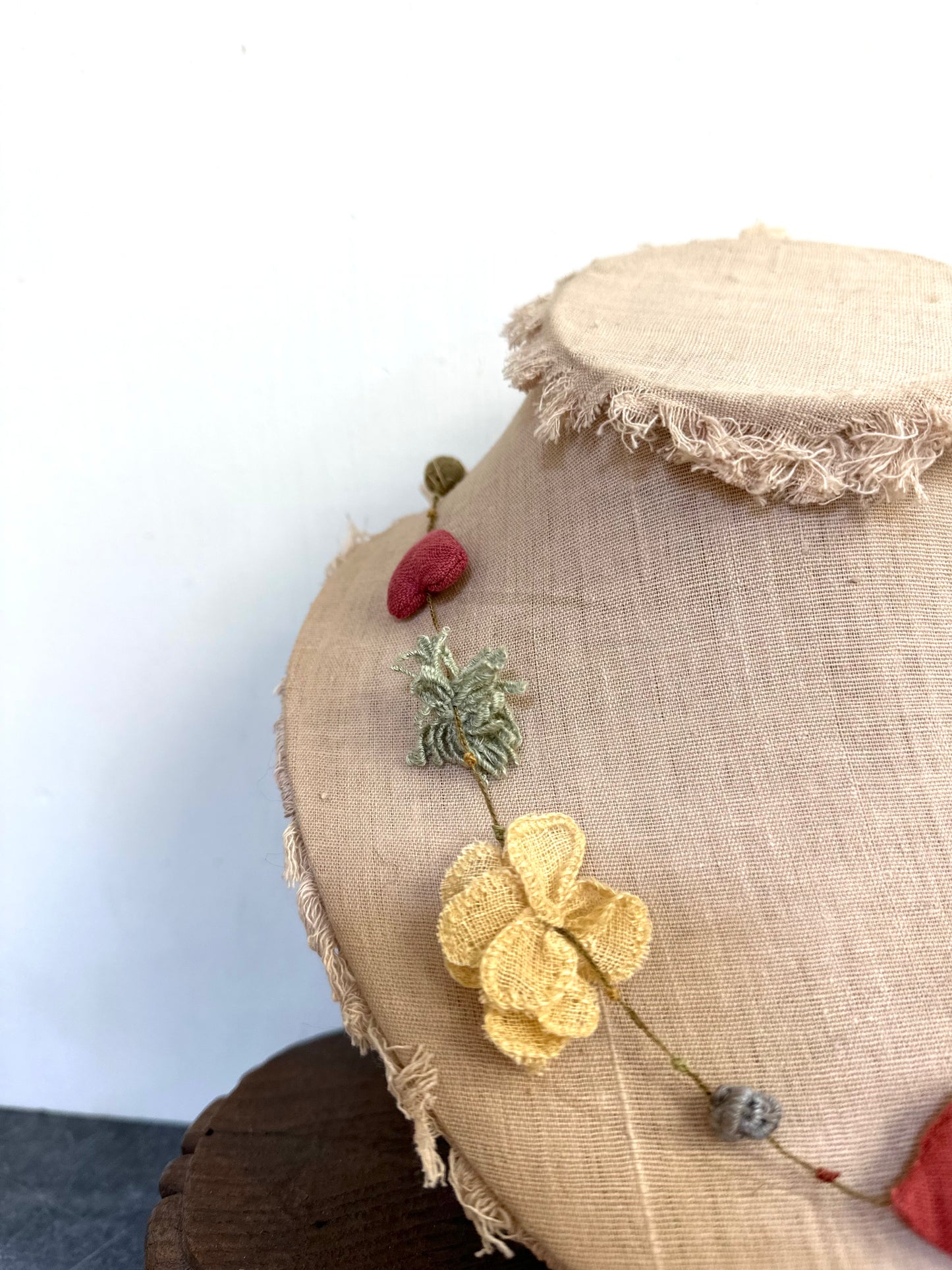 Sophie Digard Spring Floret Short Crochet Necklace