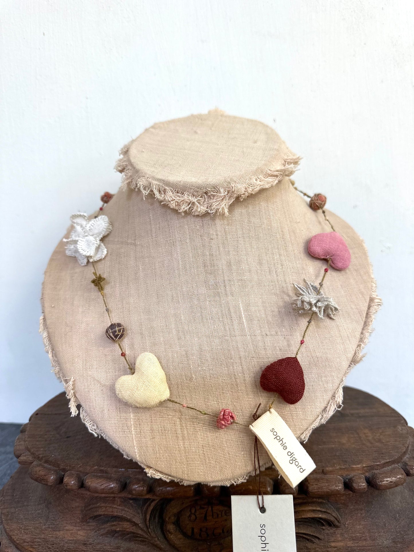 Sophie Digard Spring Floret Short Crochet Necklace