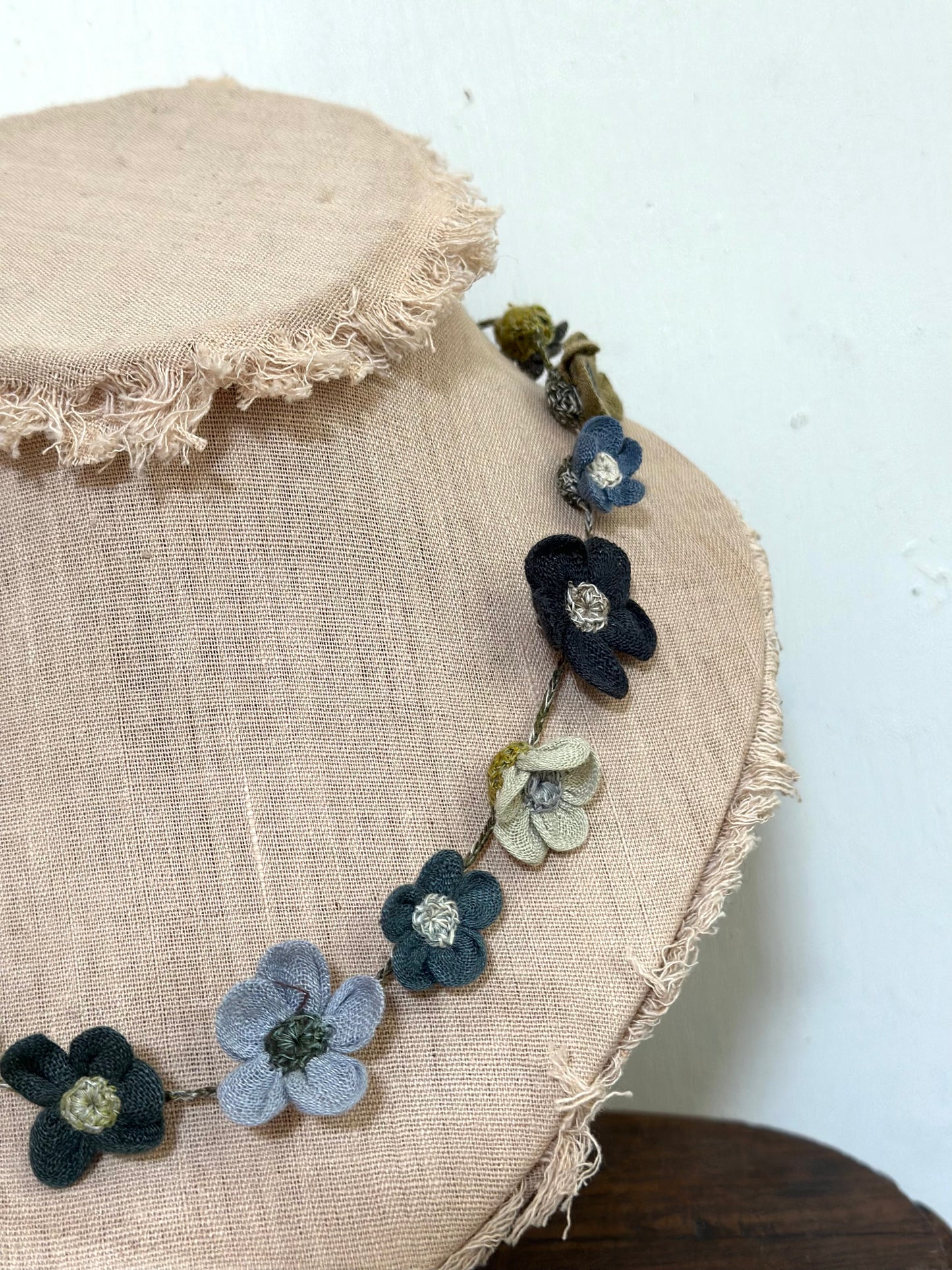 Sophie Digard Winter Bouquet Short Crochet Necklace