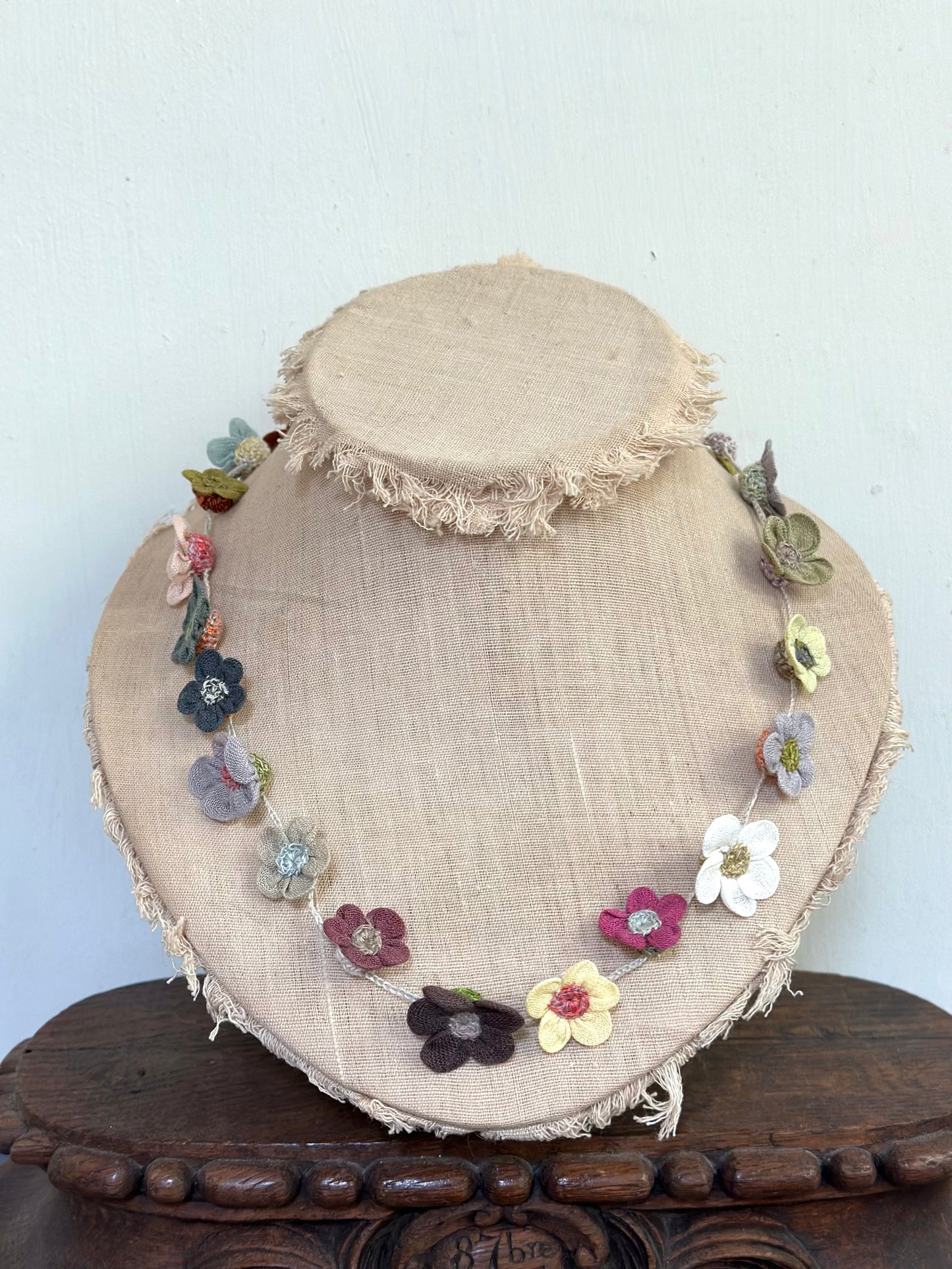 Sophie Digard Summer Bouquet Short Crochet Necklace