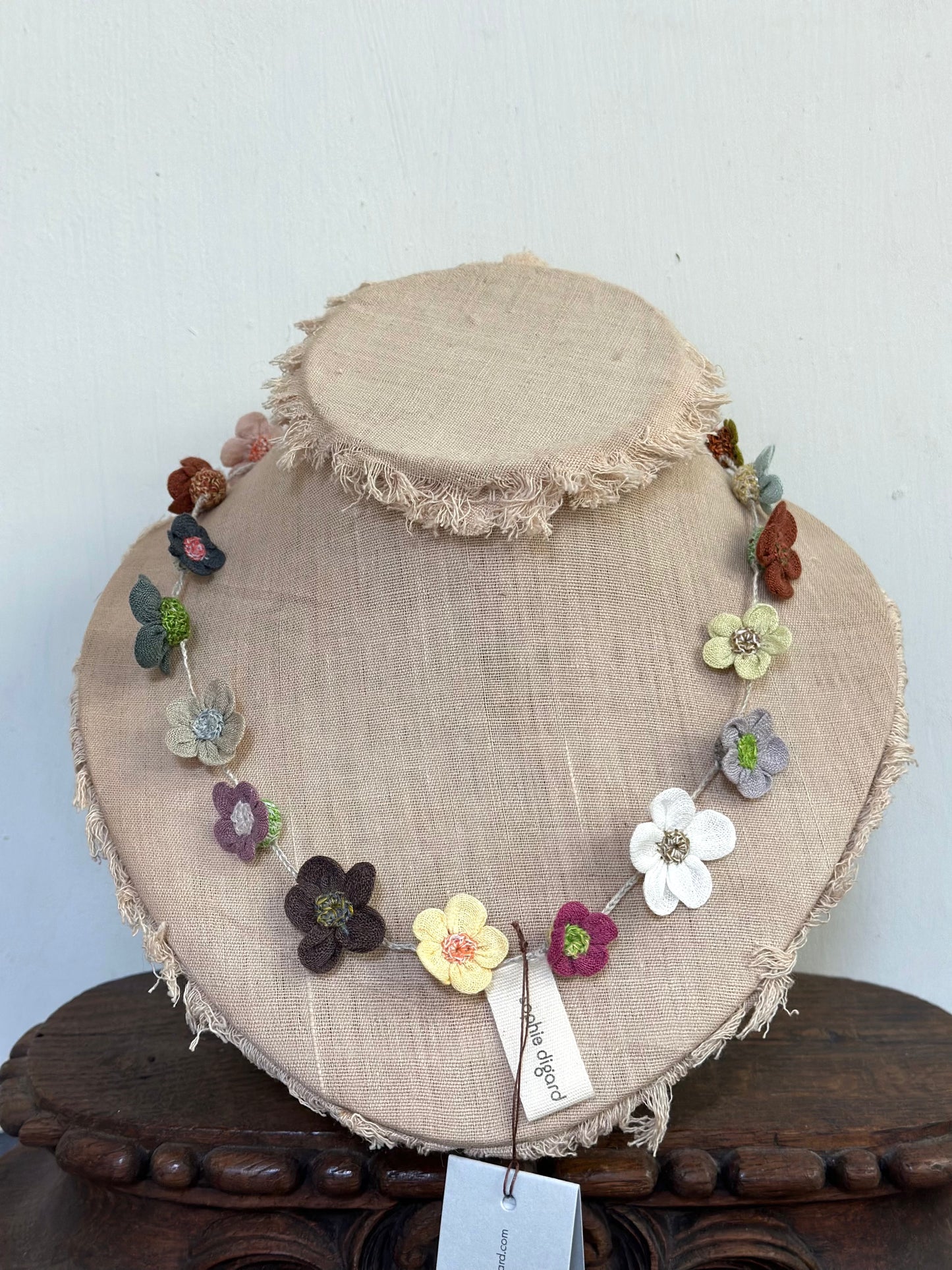 Sophie Digard Summer Bouquet Short Crochet Necklace