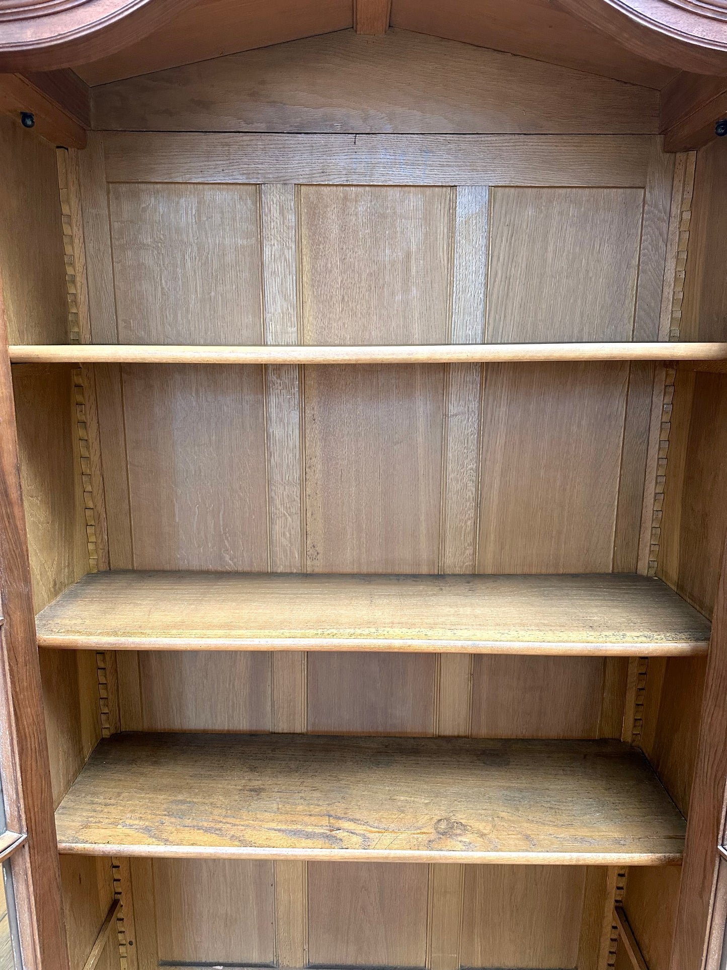 Antique French Large Double Door Vitrine