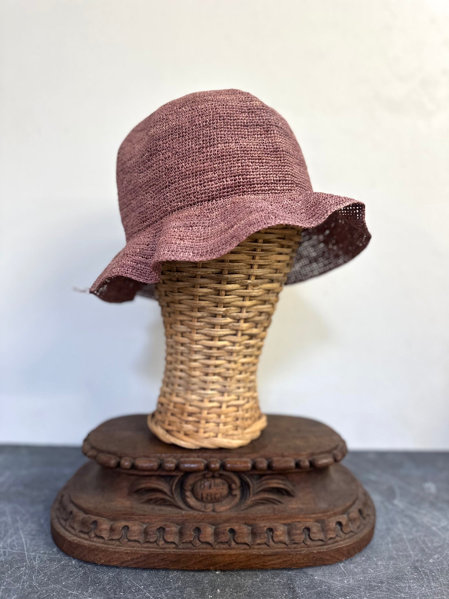 Sophie Digard Raffia Hat - Pink