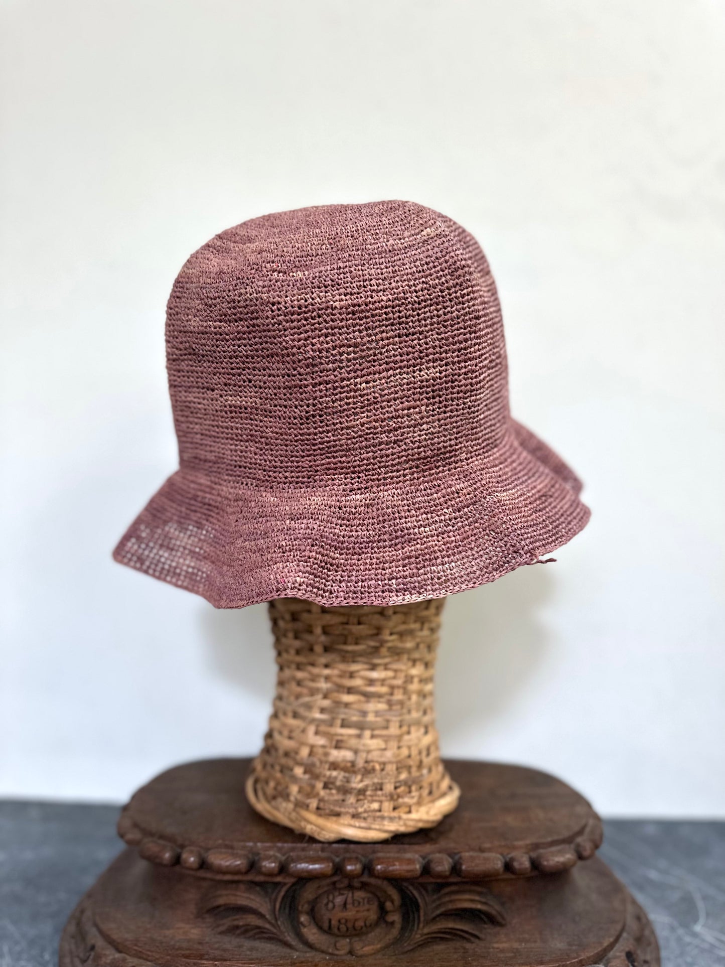 Sophie Digard Raffia Hat - Pink