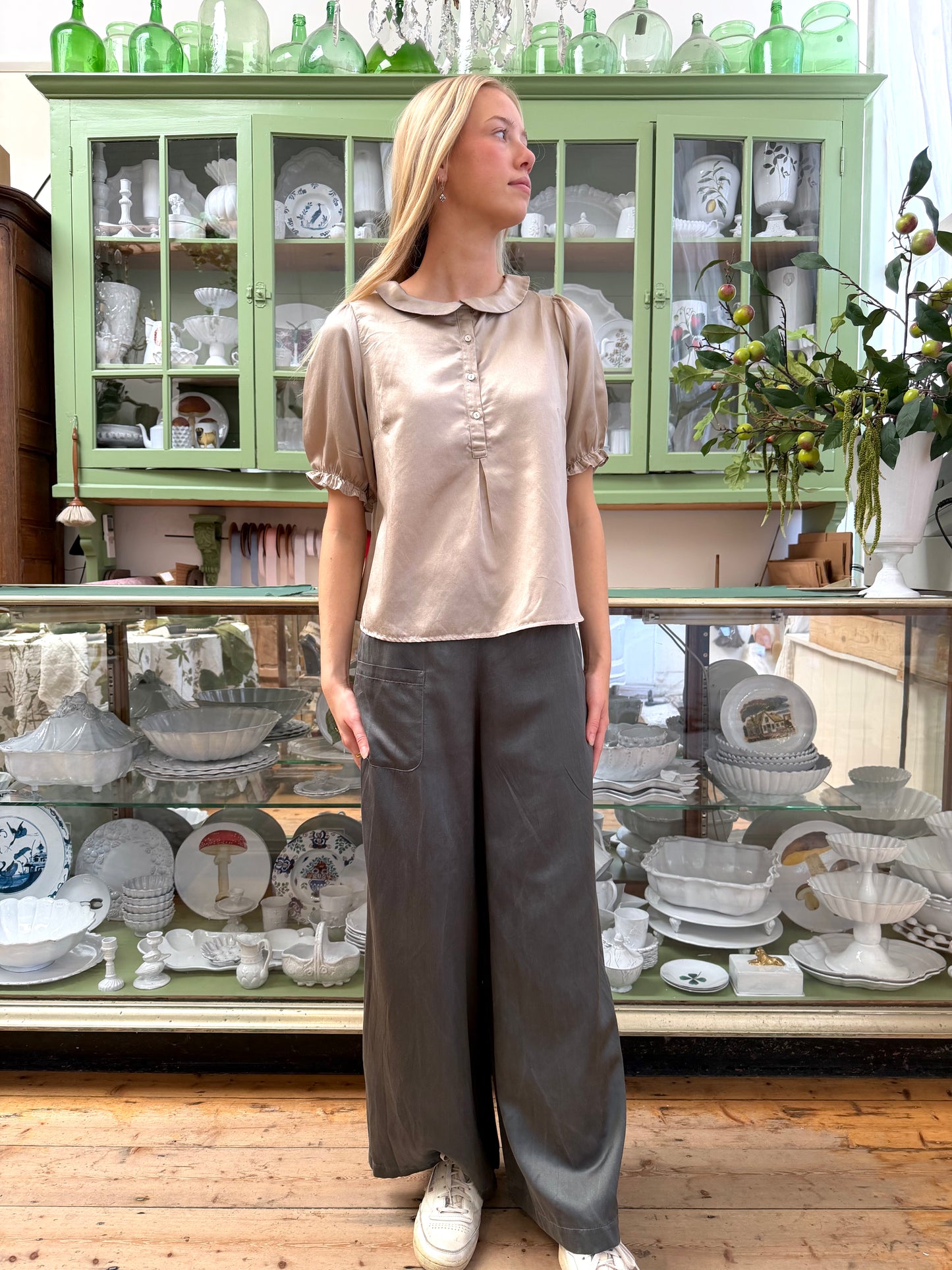 Sula Mud Pants - Gunmetal