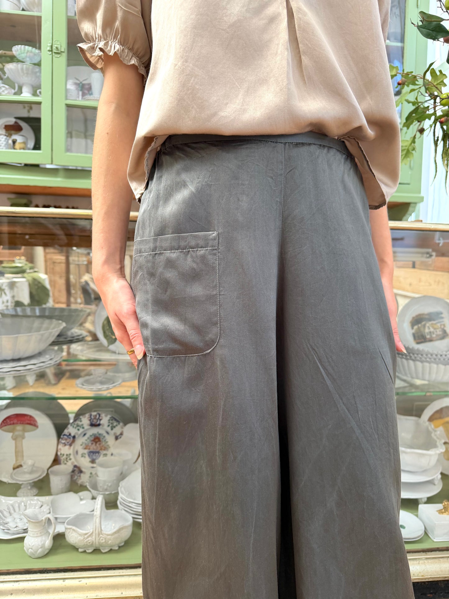 Sula Mud Pants - Gunmetal