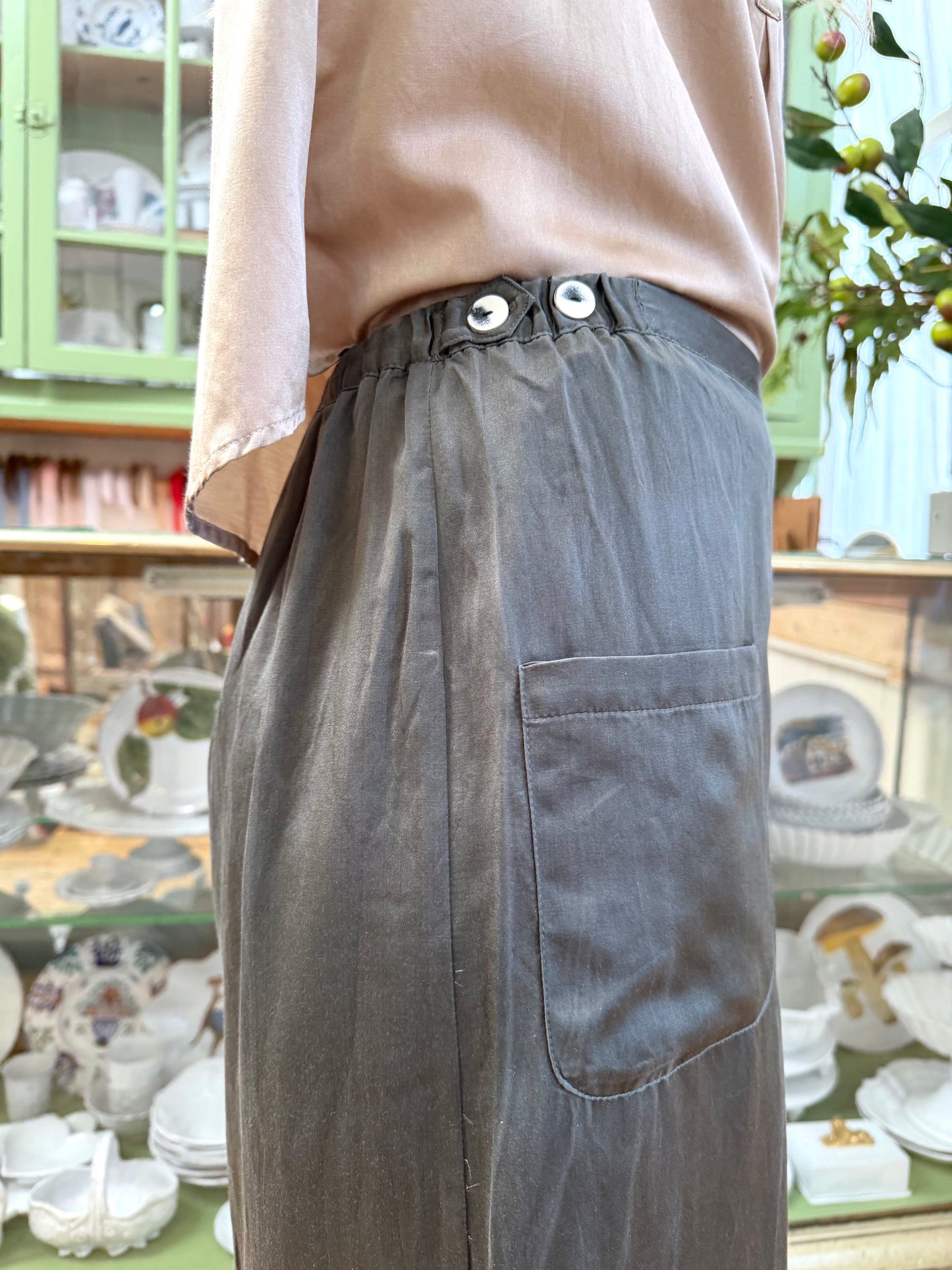 Sula Mud Pants - Gunmetal