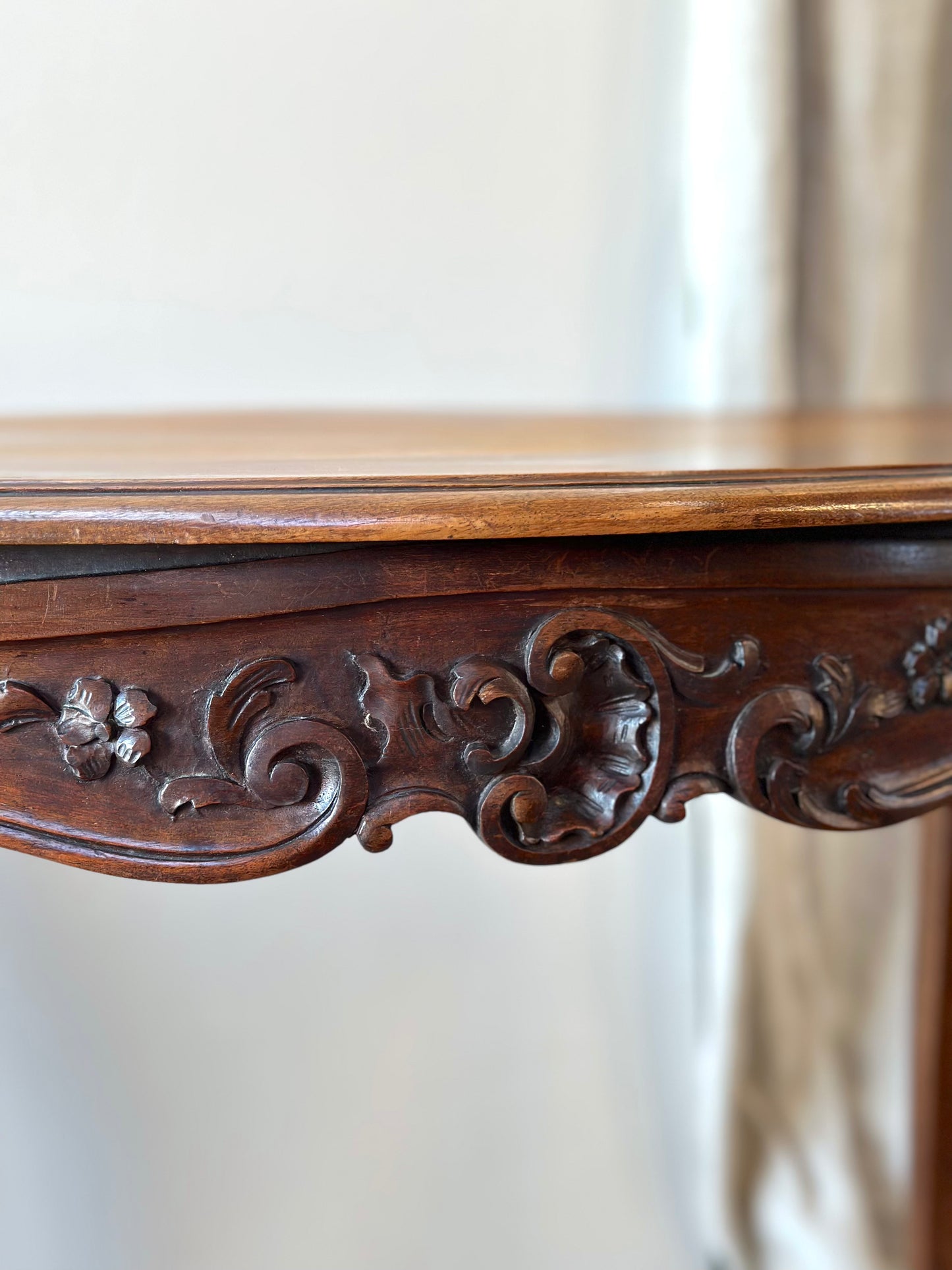 Antique French Louis XV Salon Table