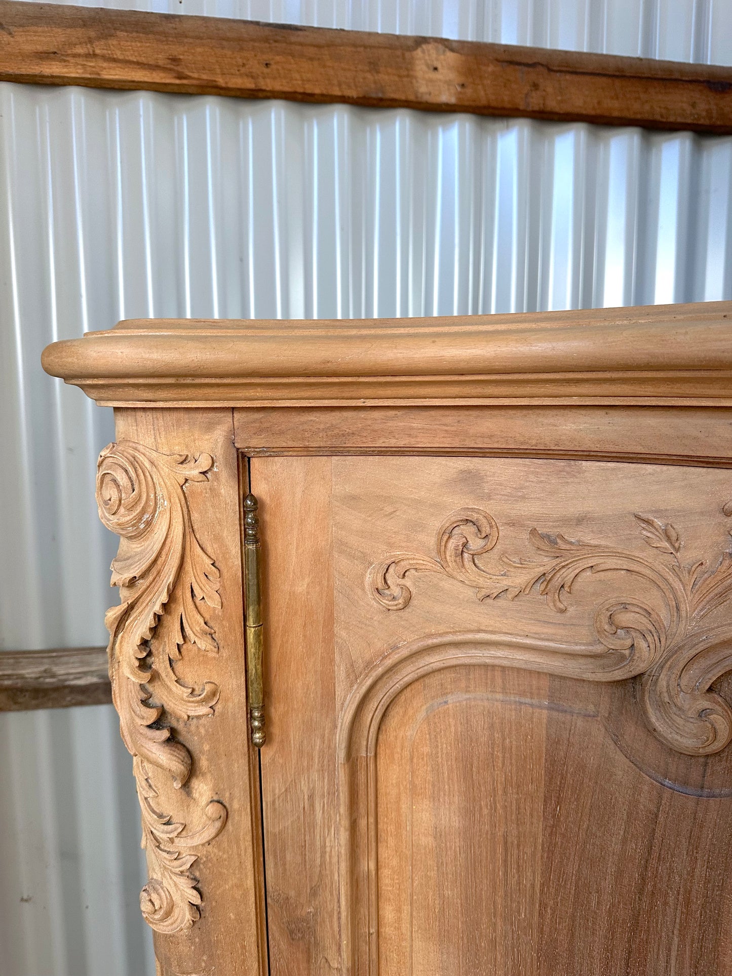 Antique French walnut 4 Door Sideboard