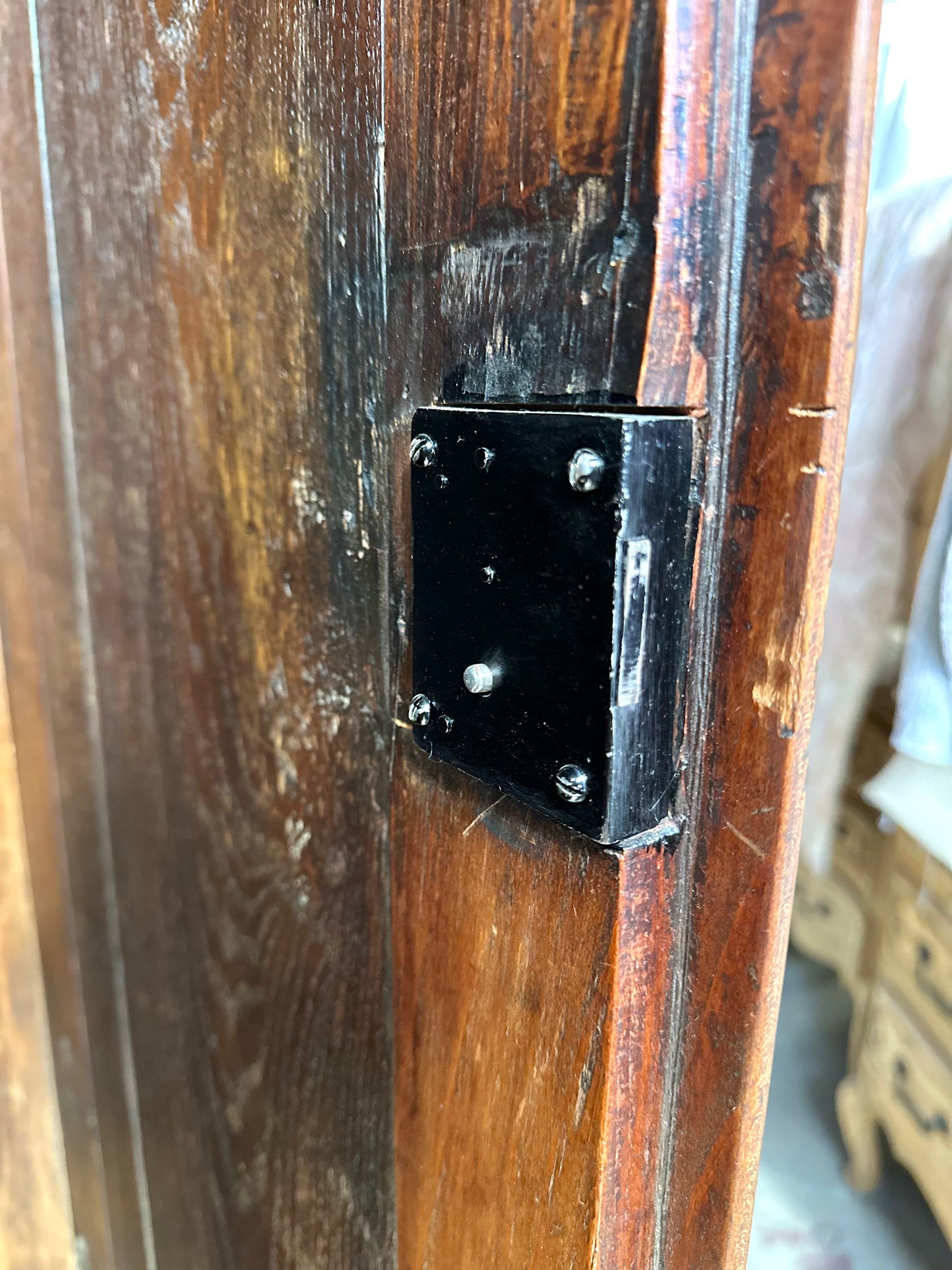 Antique French Oak 1700s Armoire