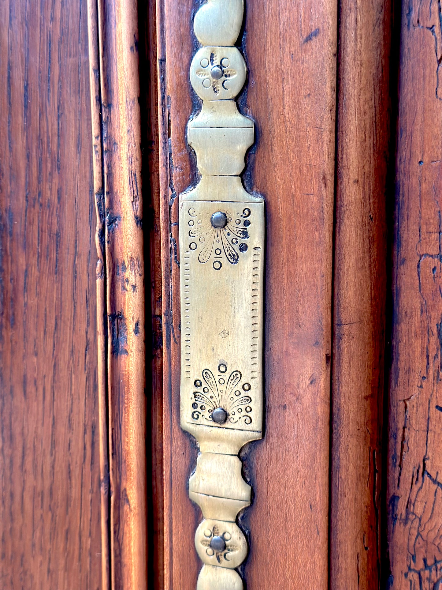 Antique French Oak 1700s Armoire