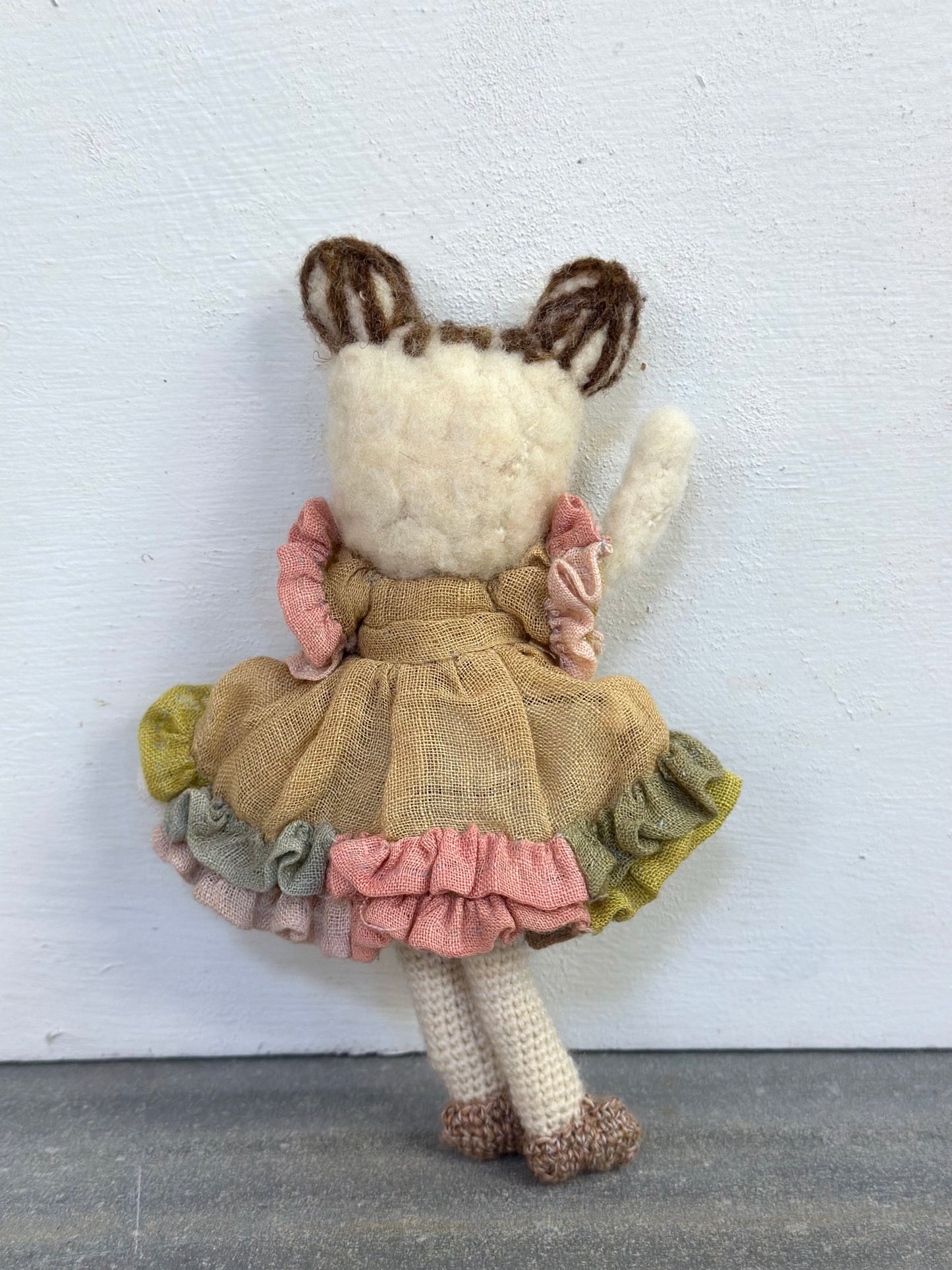 Sophie Digard Wool Bear Doll 'LLev'