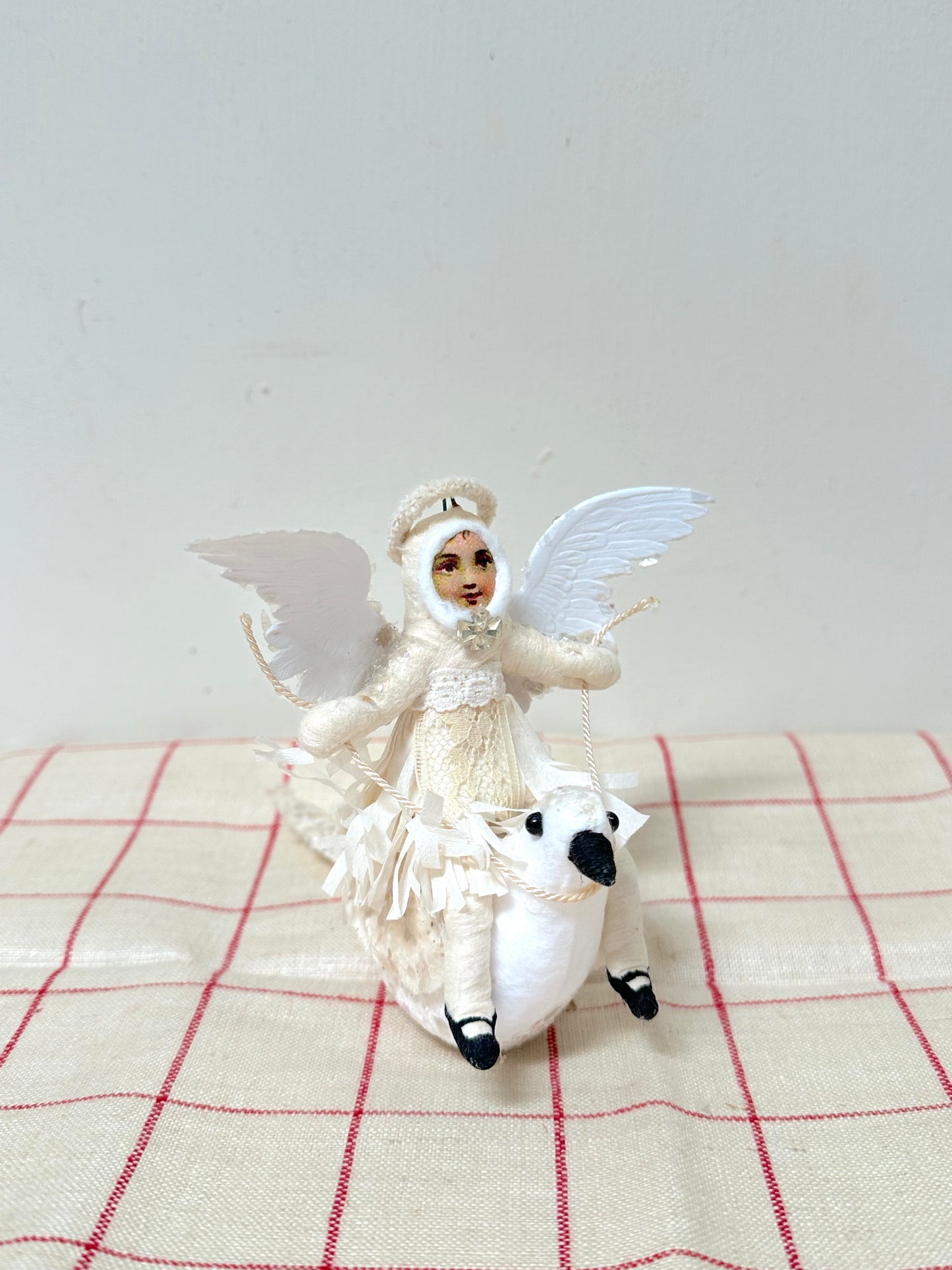 Vintage by Crystal Handspun Cotton Winter Whimsy