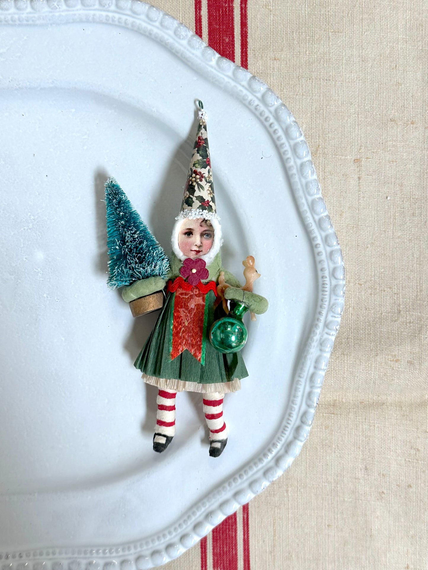 Vintage by Crystal Handspun Cotton Woodland Party