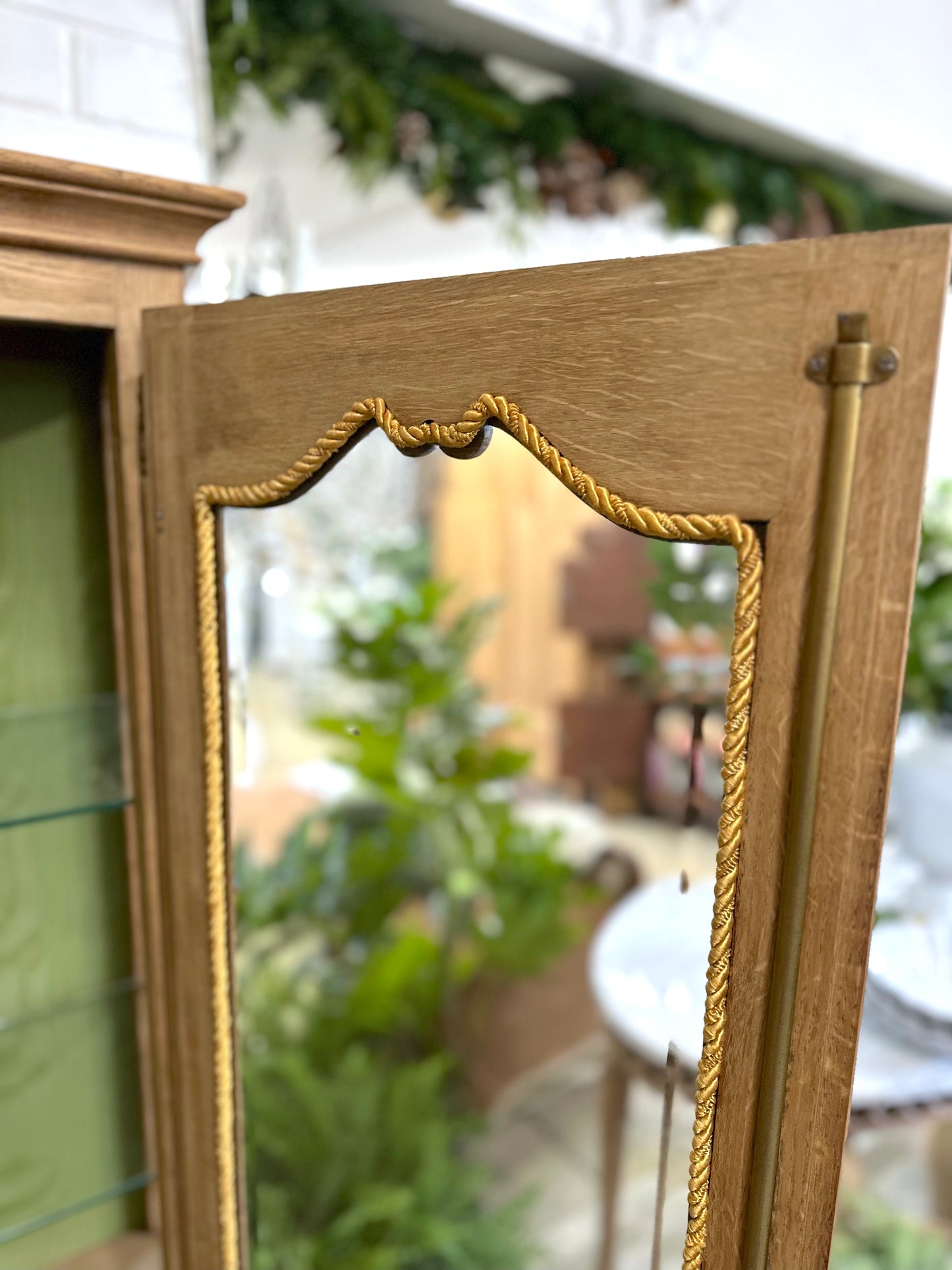Antique French Double Door Vitrine