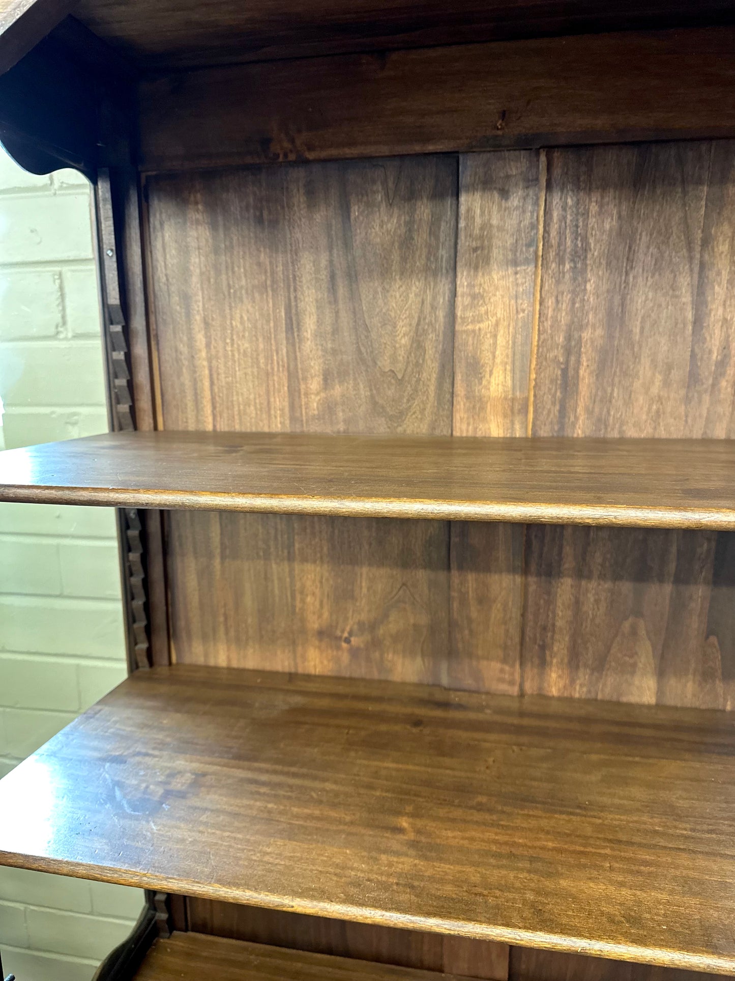 Antique French Flower Basket Vitrine