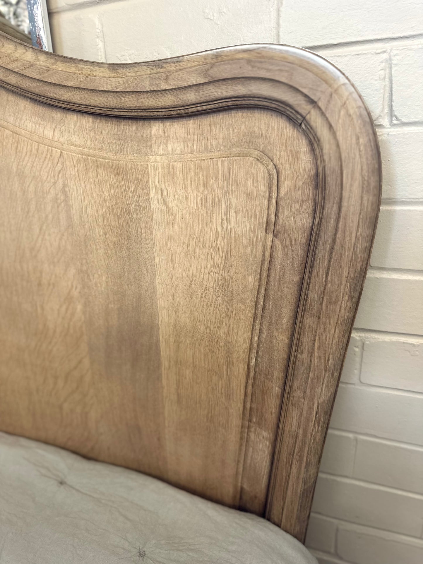 Antique French Louis XV Style Queen Size Bed