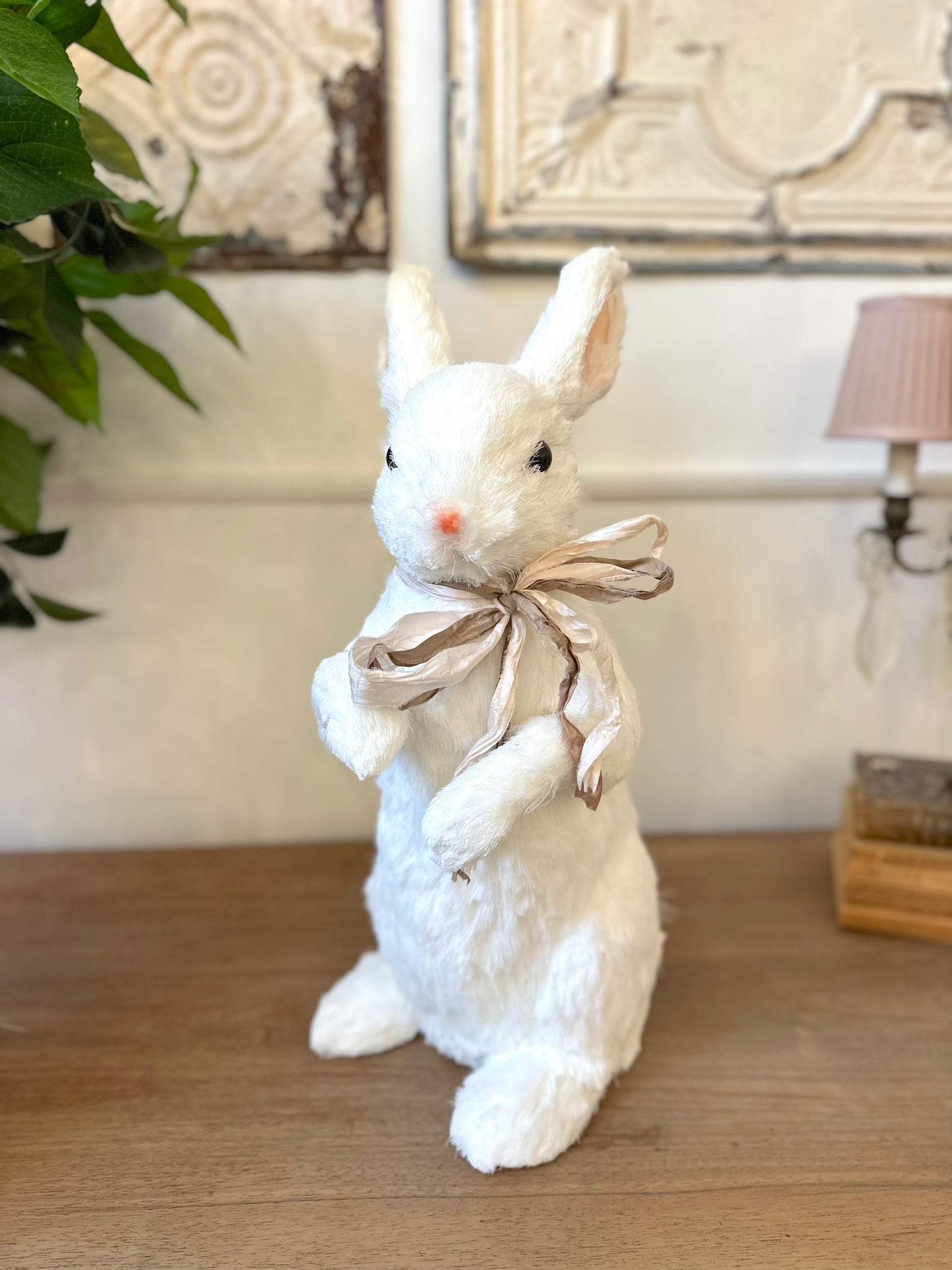 Pair of Large White Bunny Rabbits