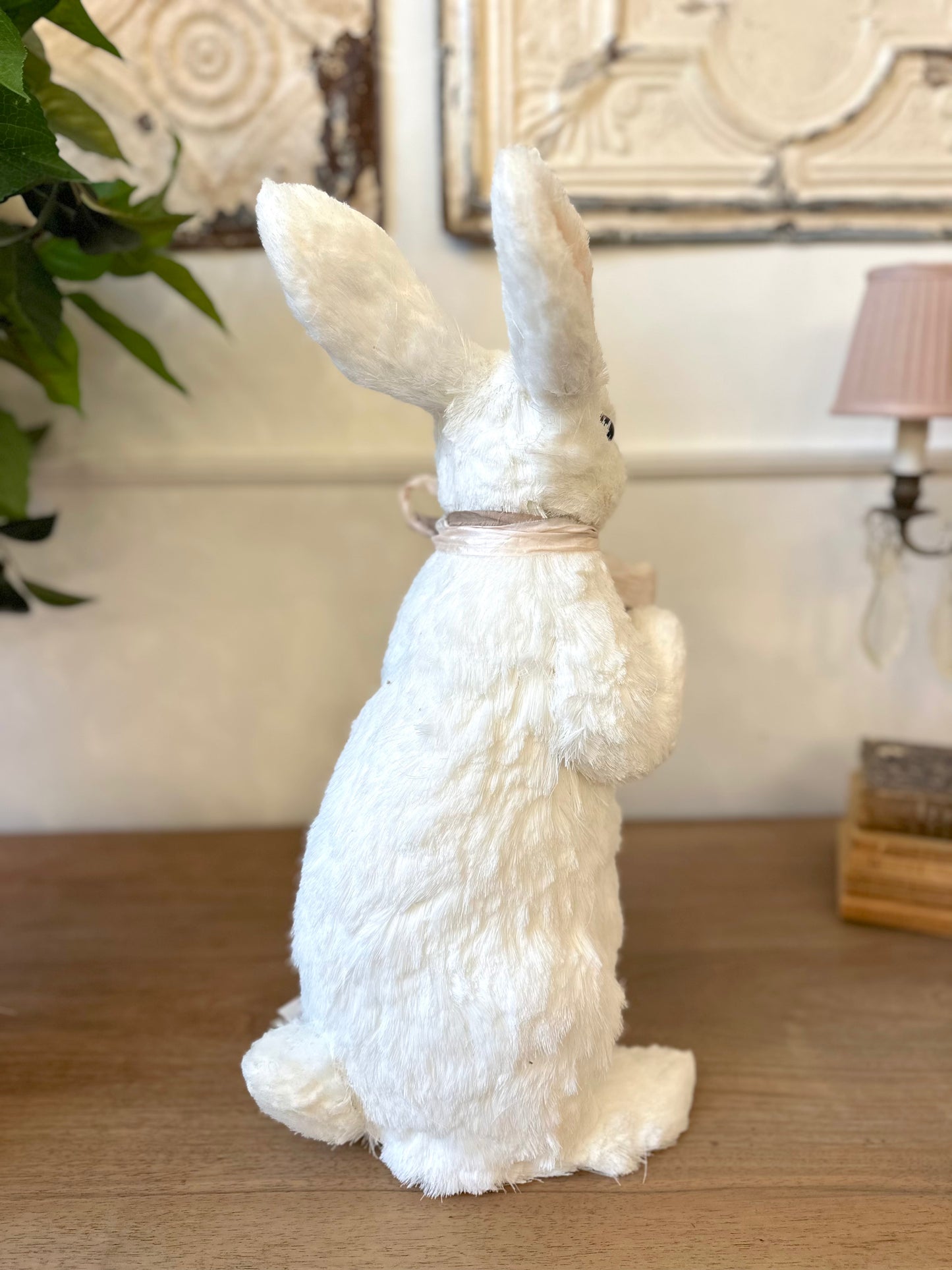 Pair of Large White Bunny Rabbits