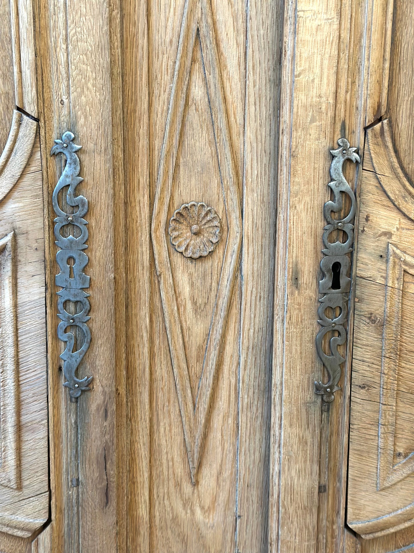 Antique French Oak Armoire