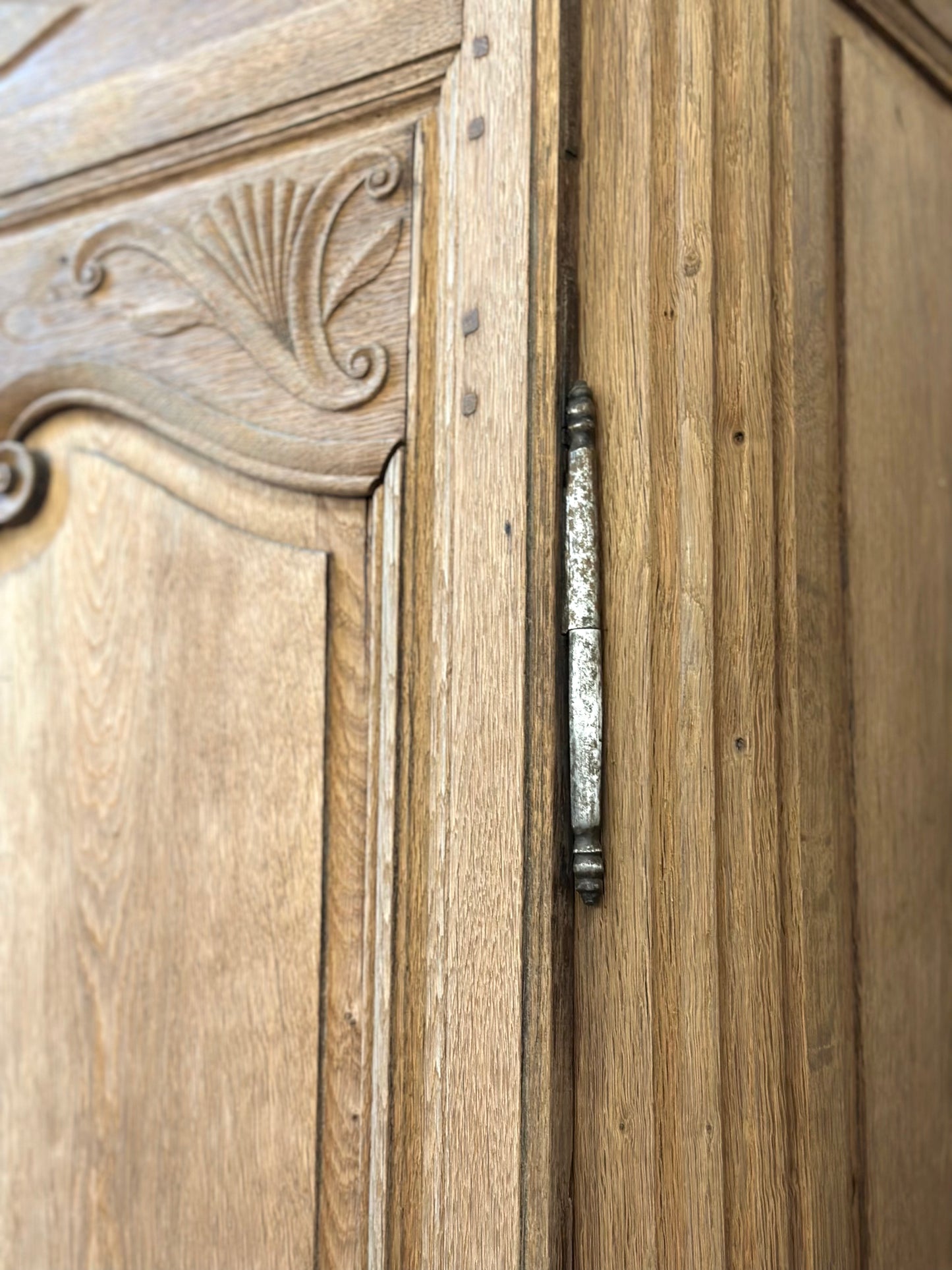 Antique French Oak Armoire