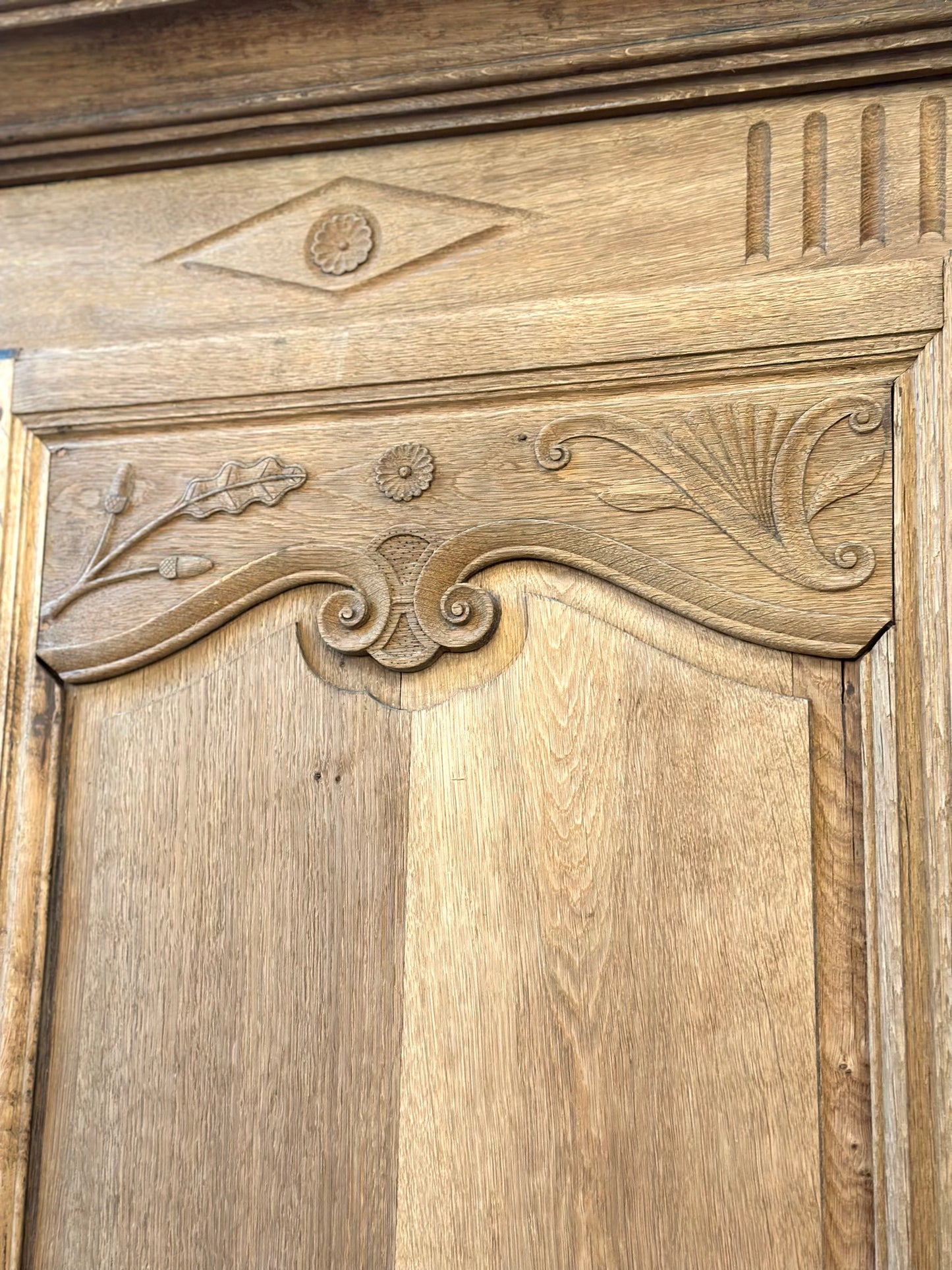 Antique French Oak Armoire