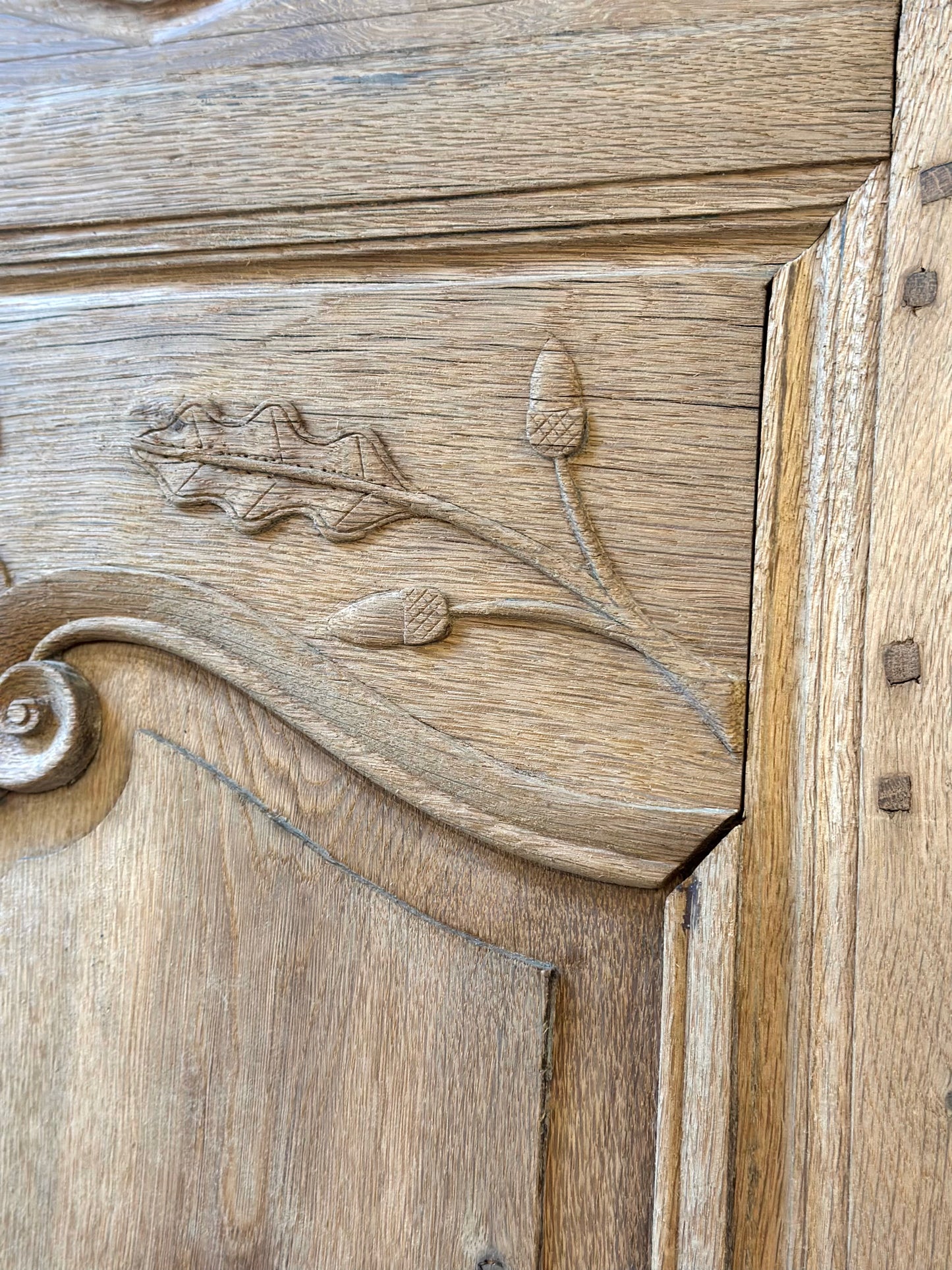 Antique French Oak Armoire