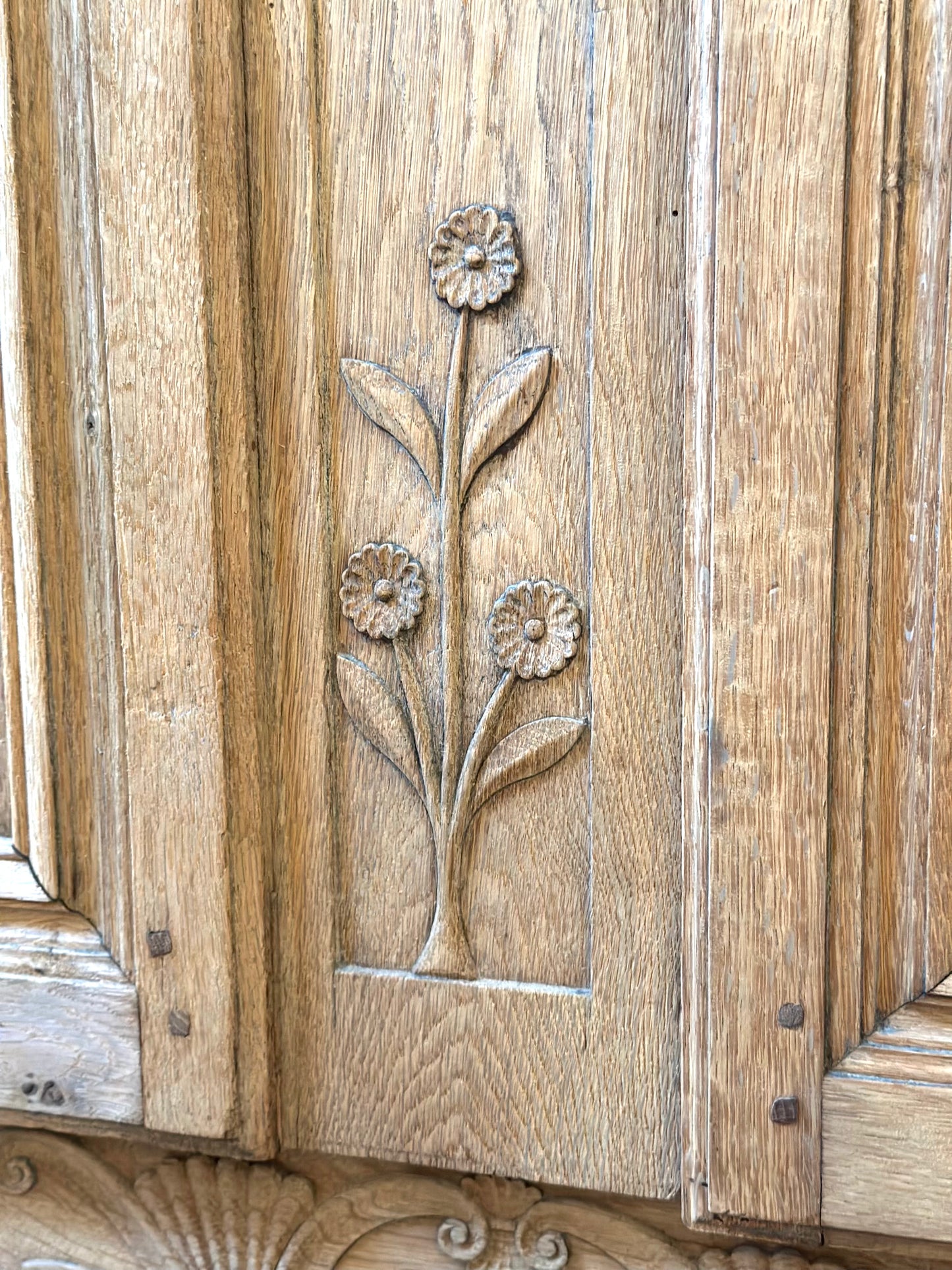 Antique French Oak Armoire