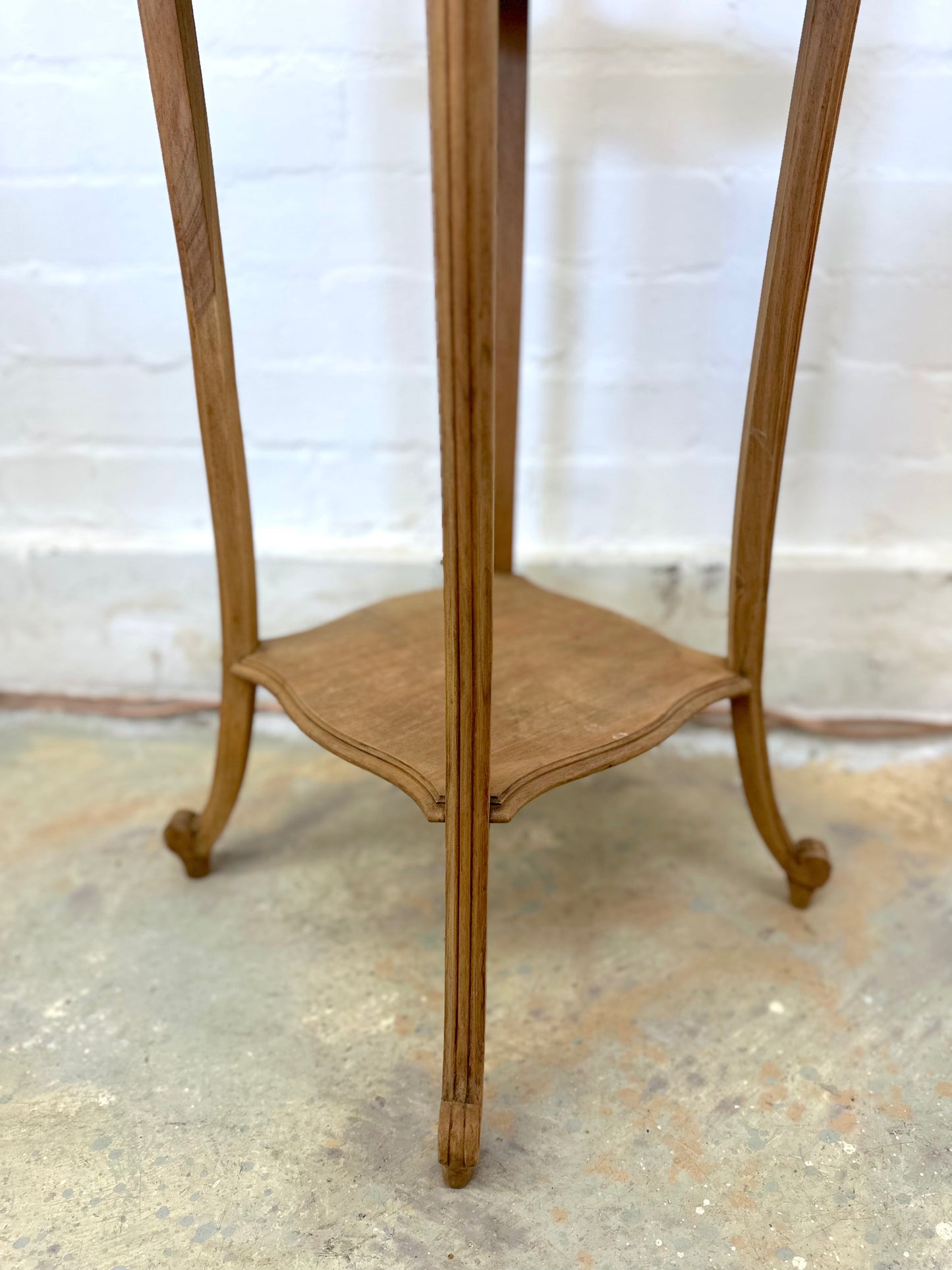 Antique French Walnut Tiered Selette