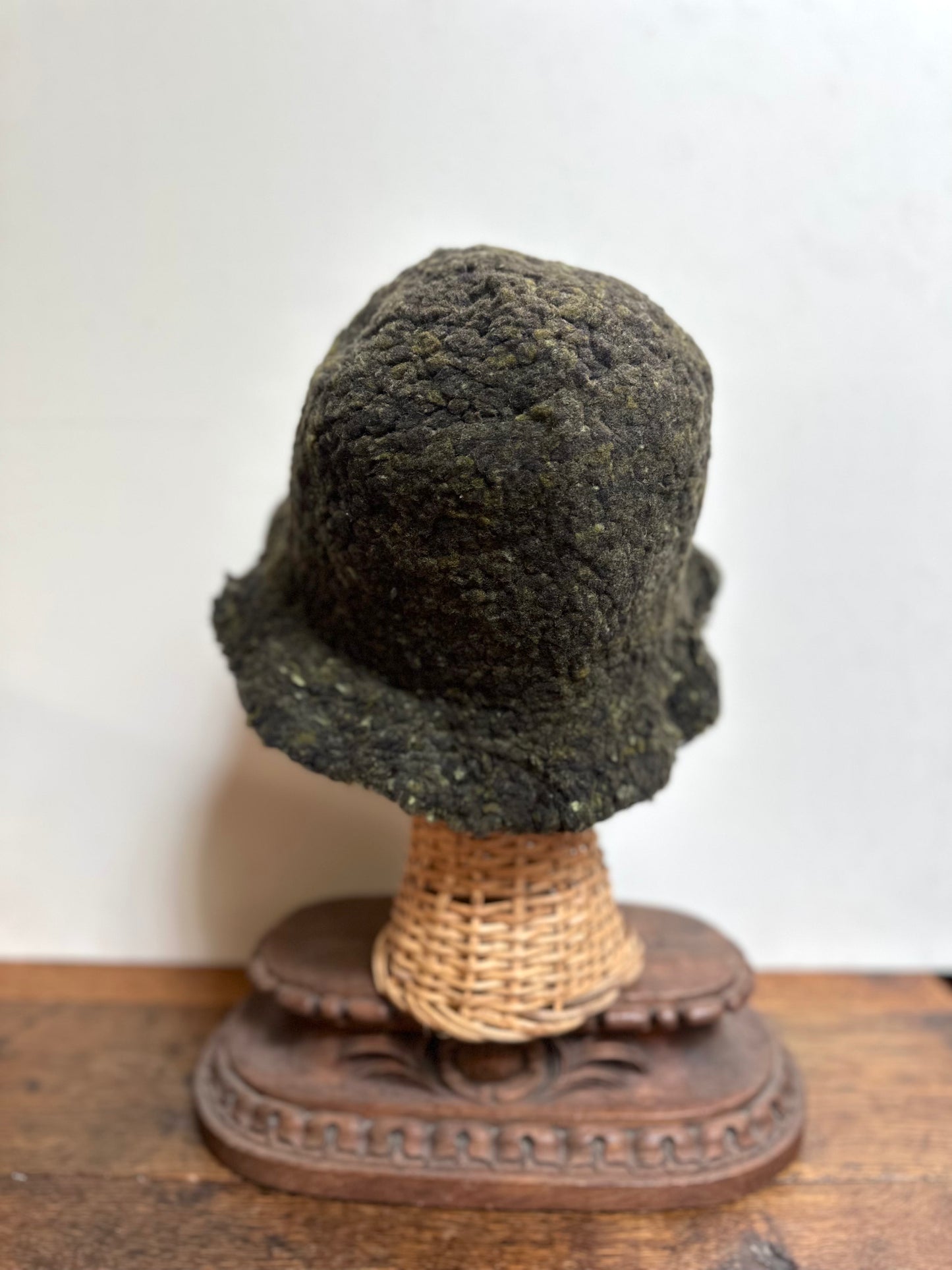 Sophie Digard Wool Hat - Forest Green