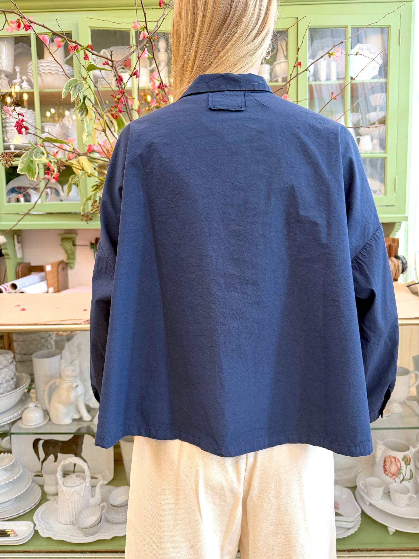Aequamente Button Up Shirt - Navy