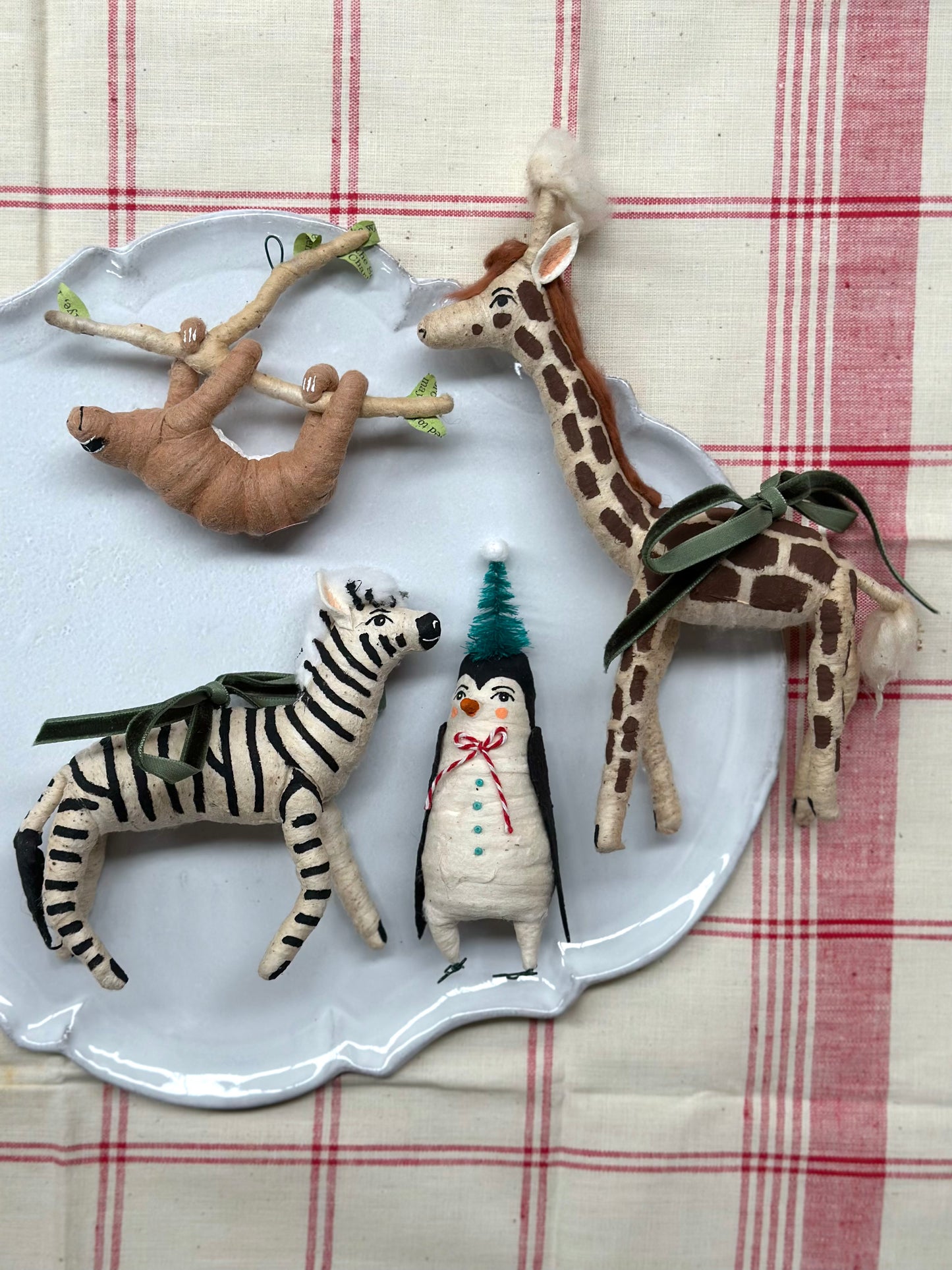 Vintage by Crystal Handspun Cotton Animals