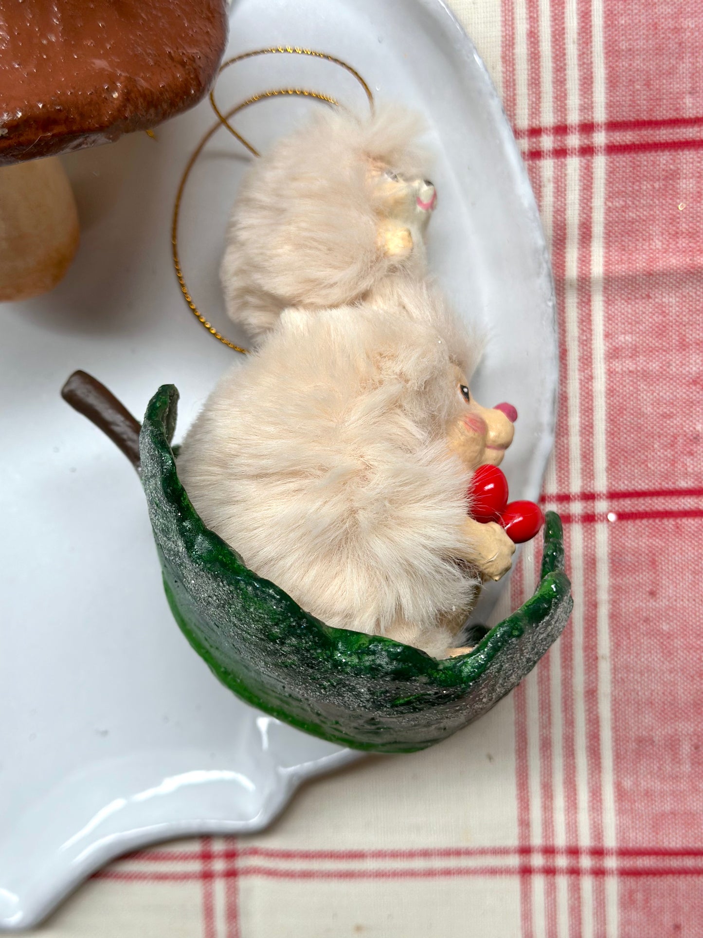 Hedgehogs - Hanging Ornaments - Woodland Christmas