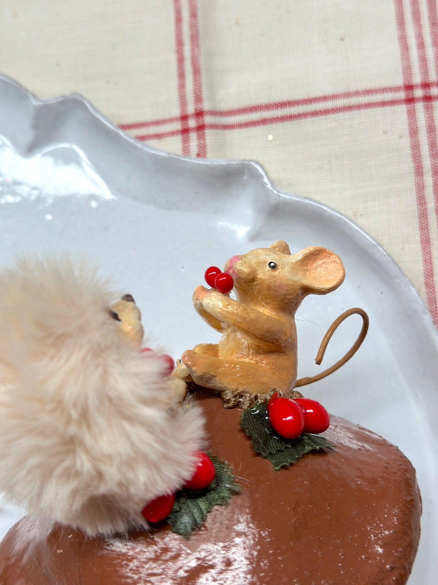 Hedgehogs - Hanging Ornaments - Woodland Christmas