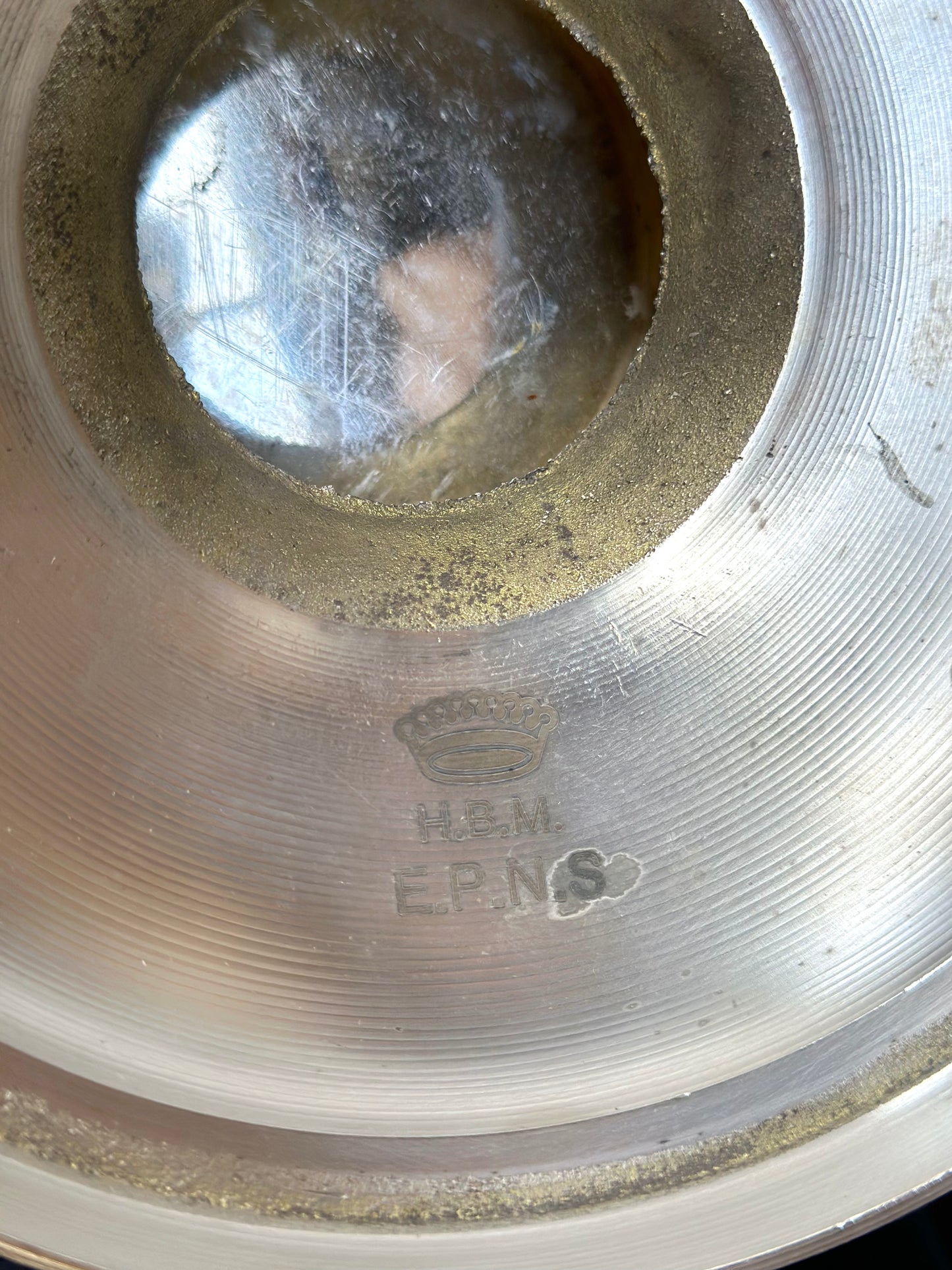 Vintage French Large Silver Champagne Bucket