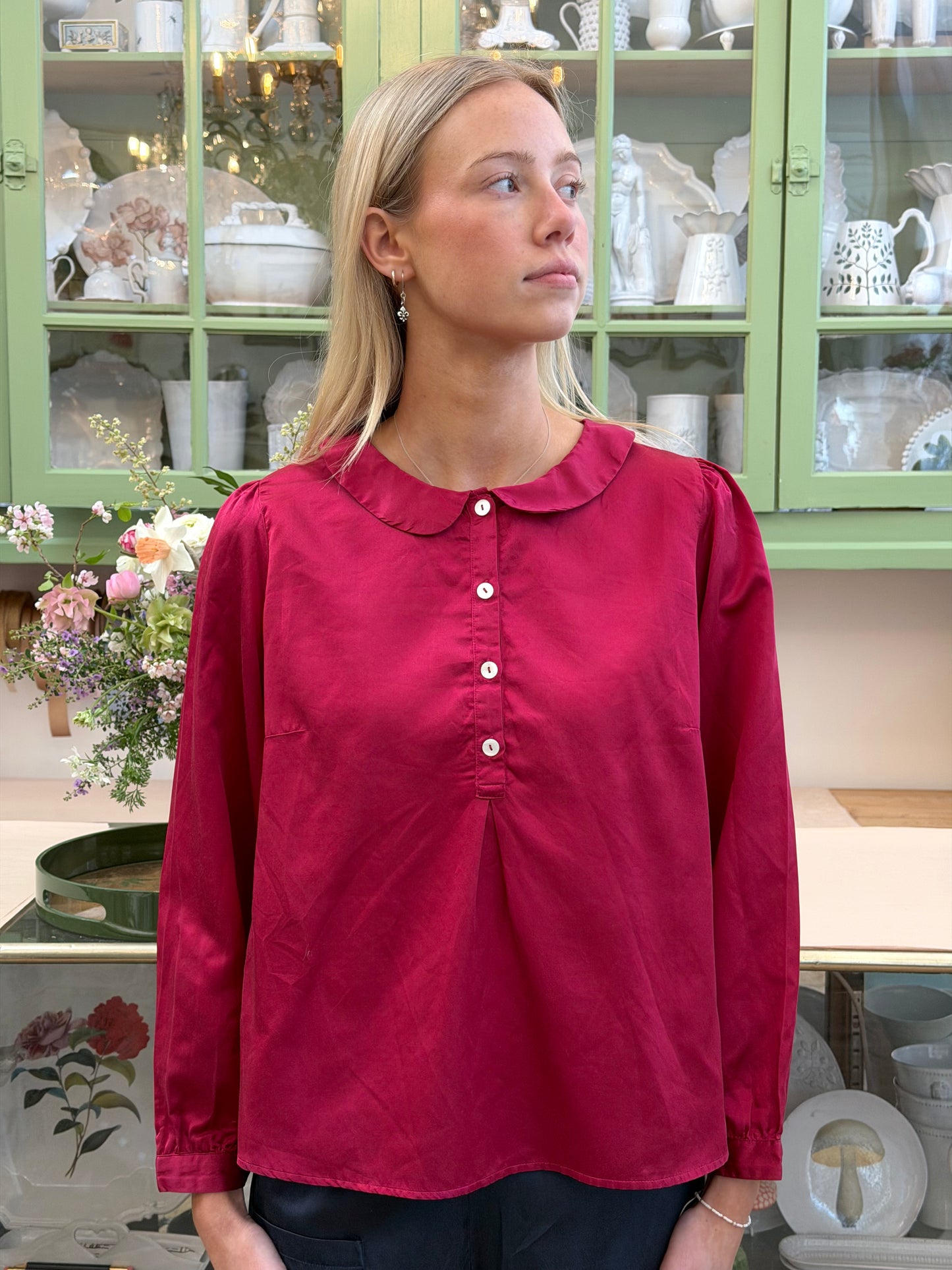 Sula Sweet Blouse Long Sleeve - Granita