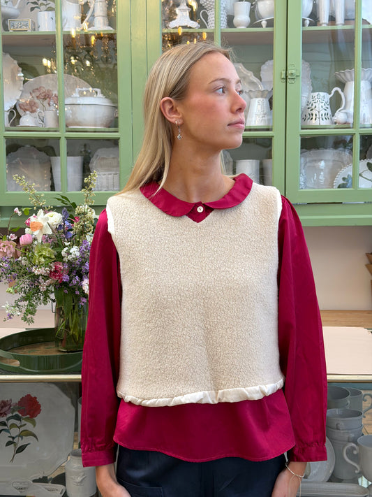Sula Mallin Reversible Vest - Cream