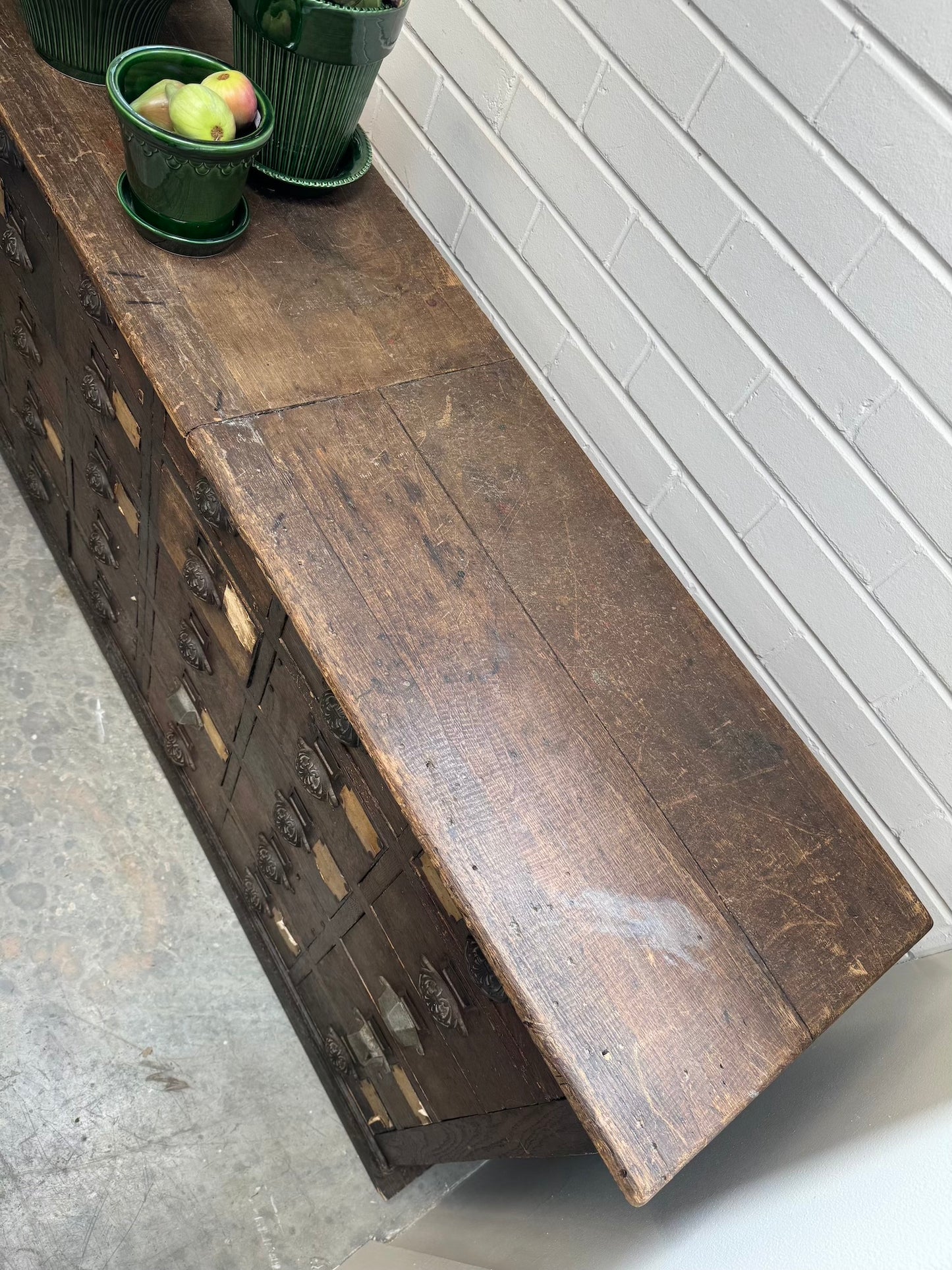Antique French Sideboard With Drawers