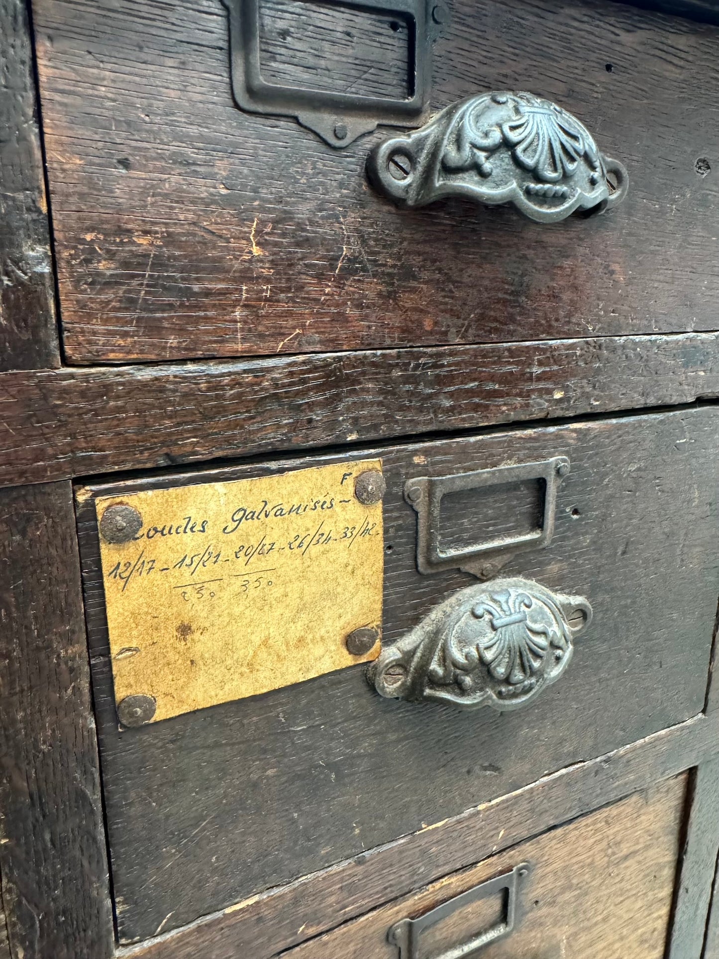 Antique French Sideboard With Drawers