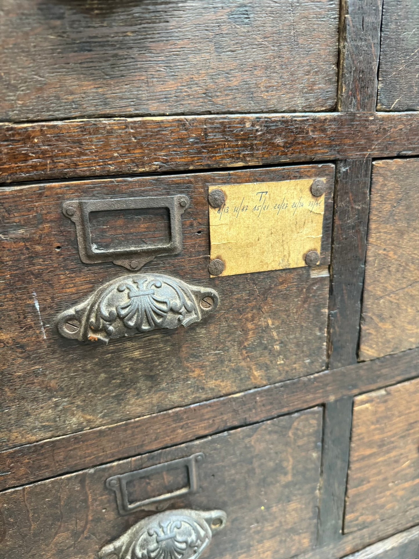Antique French Sideboard With Drawers