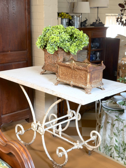 Antique French 19th Century Pastry Table