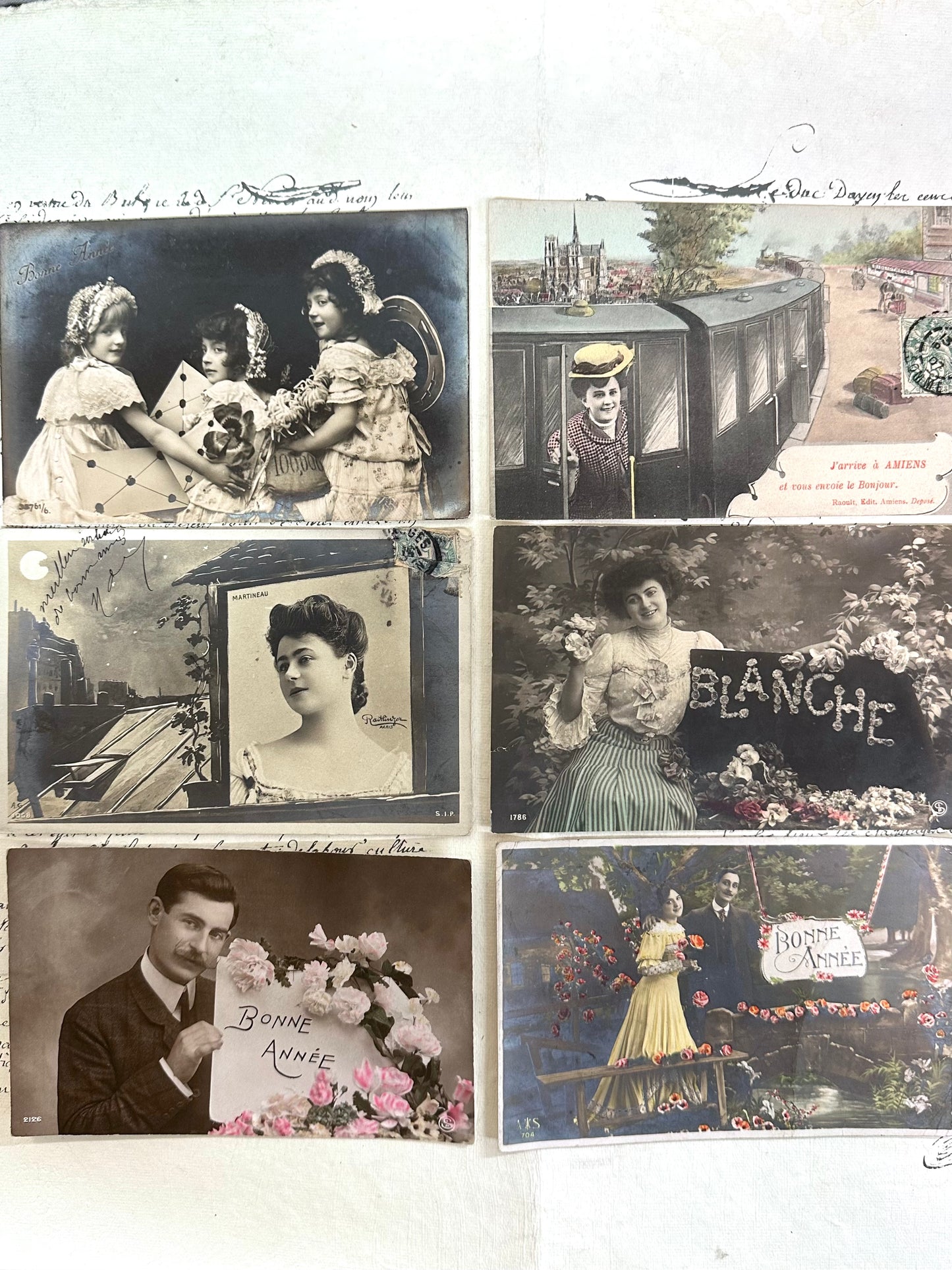 Antique French Postcards - Set 20