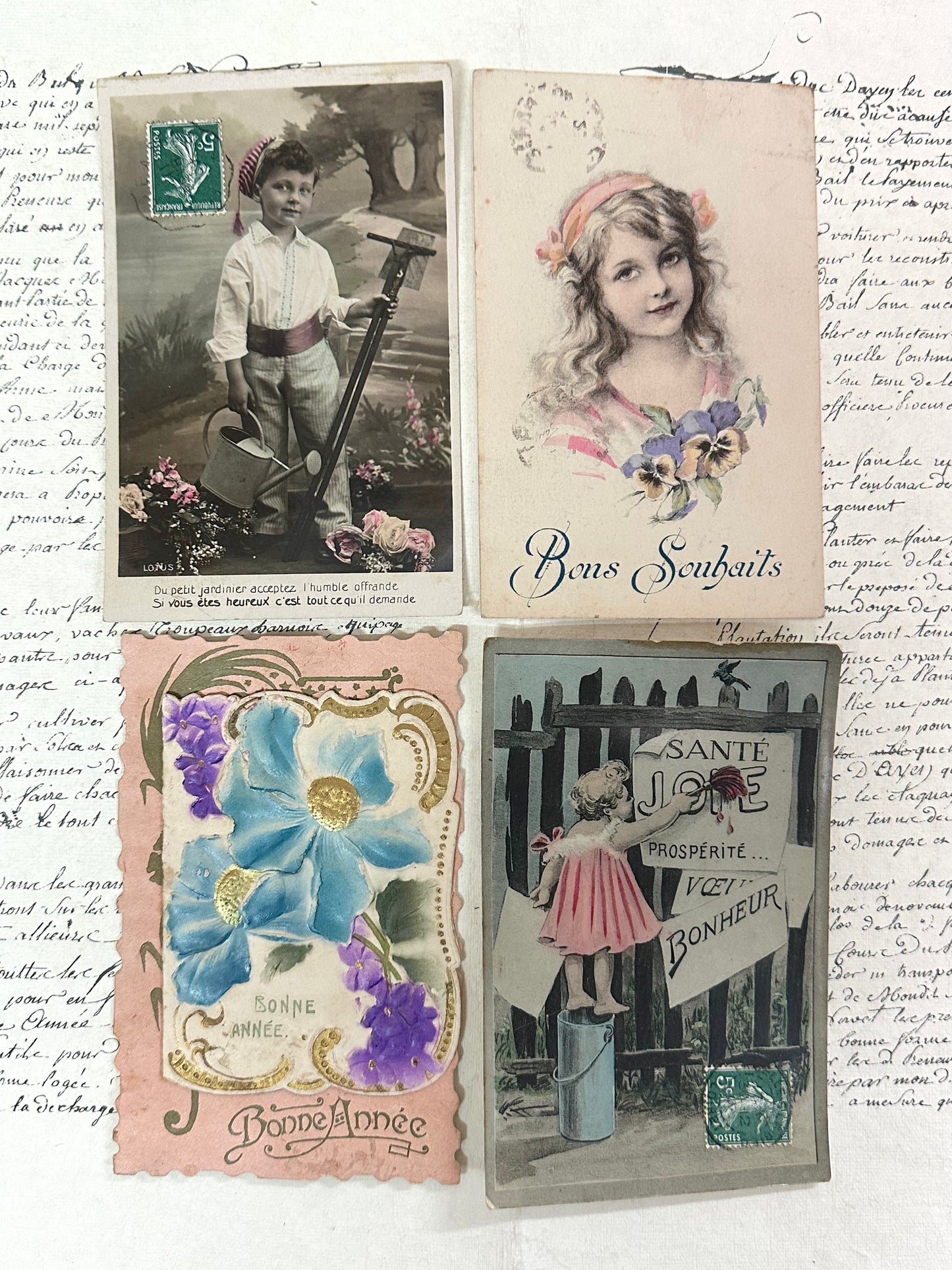 Antique French Postcards - Set 21