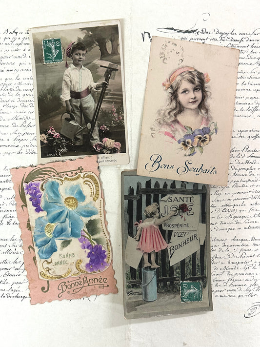 Antique French Postcards - Set 21
