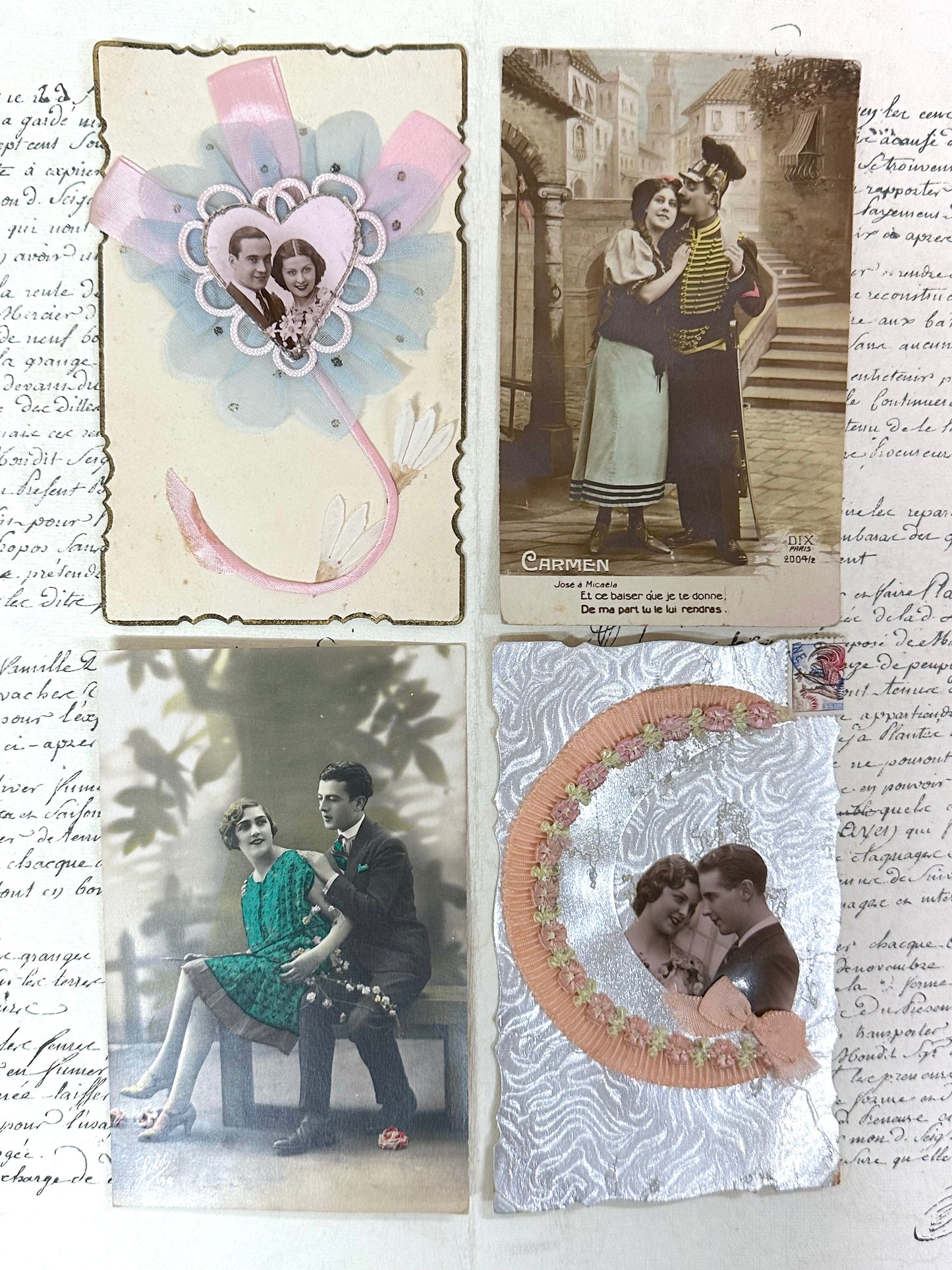 Antique French Postcards - Set 22