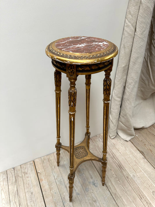 Antique French Louis XVI Gilt Selette