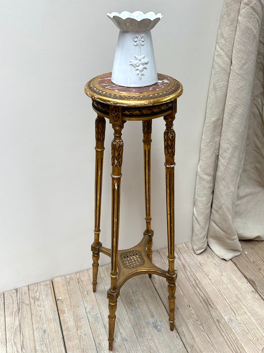Antique French Louis XVI Gilt Selette