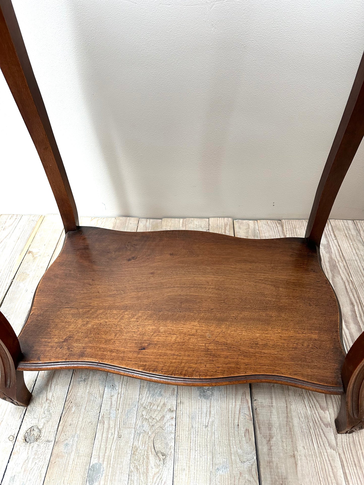 Antique French Louis XV Side Table with Drawer