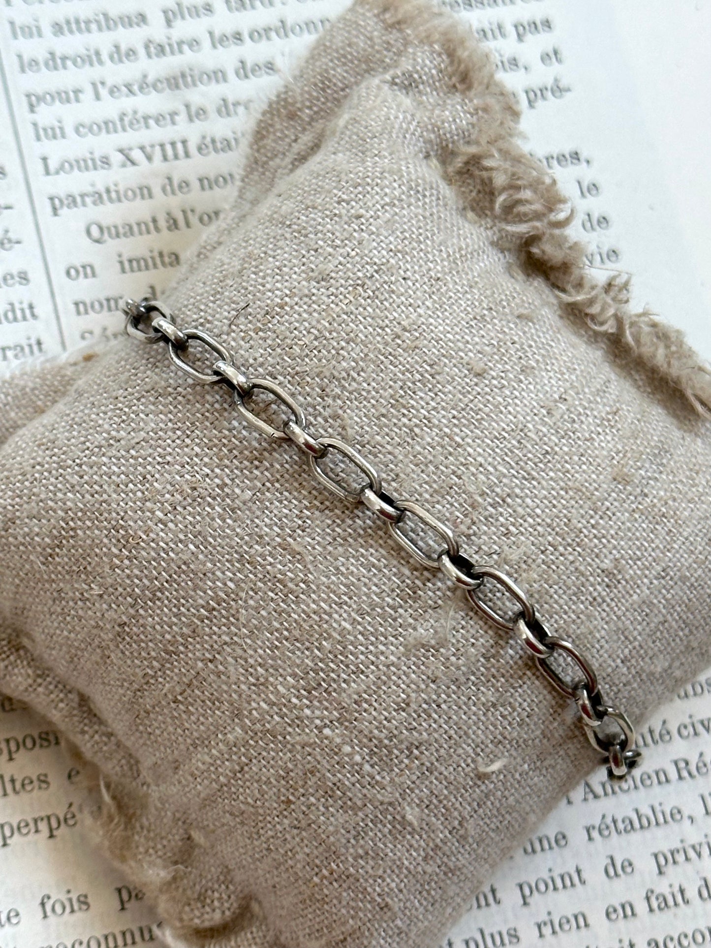 Antique French Silver Bracelet With Lourdes Medal And Heart Charm
