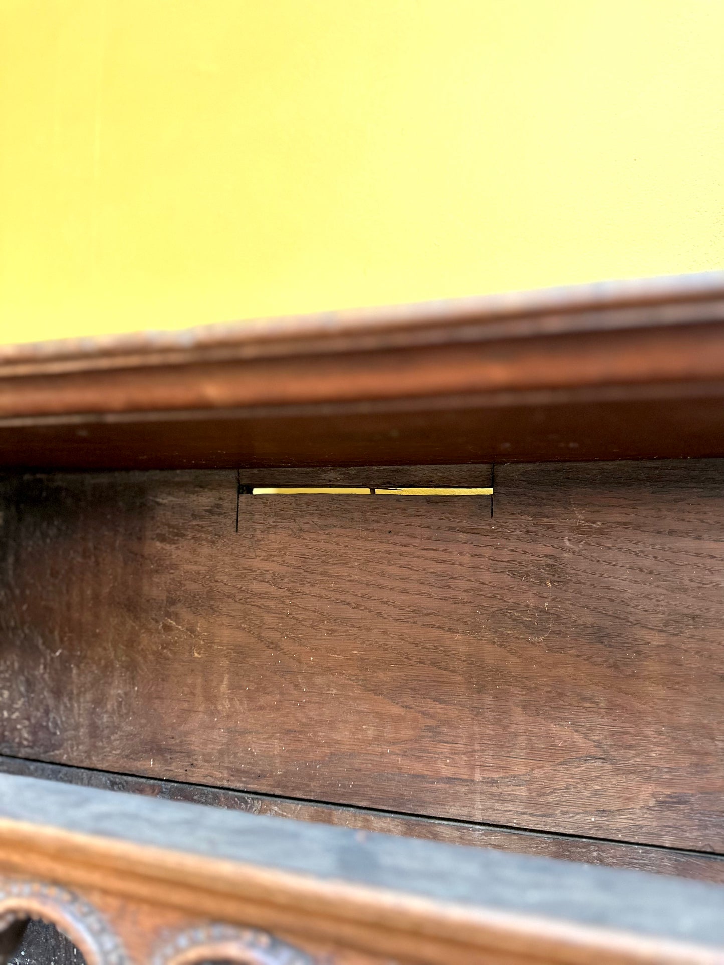 Antique Wooden Shelving Unit
